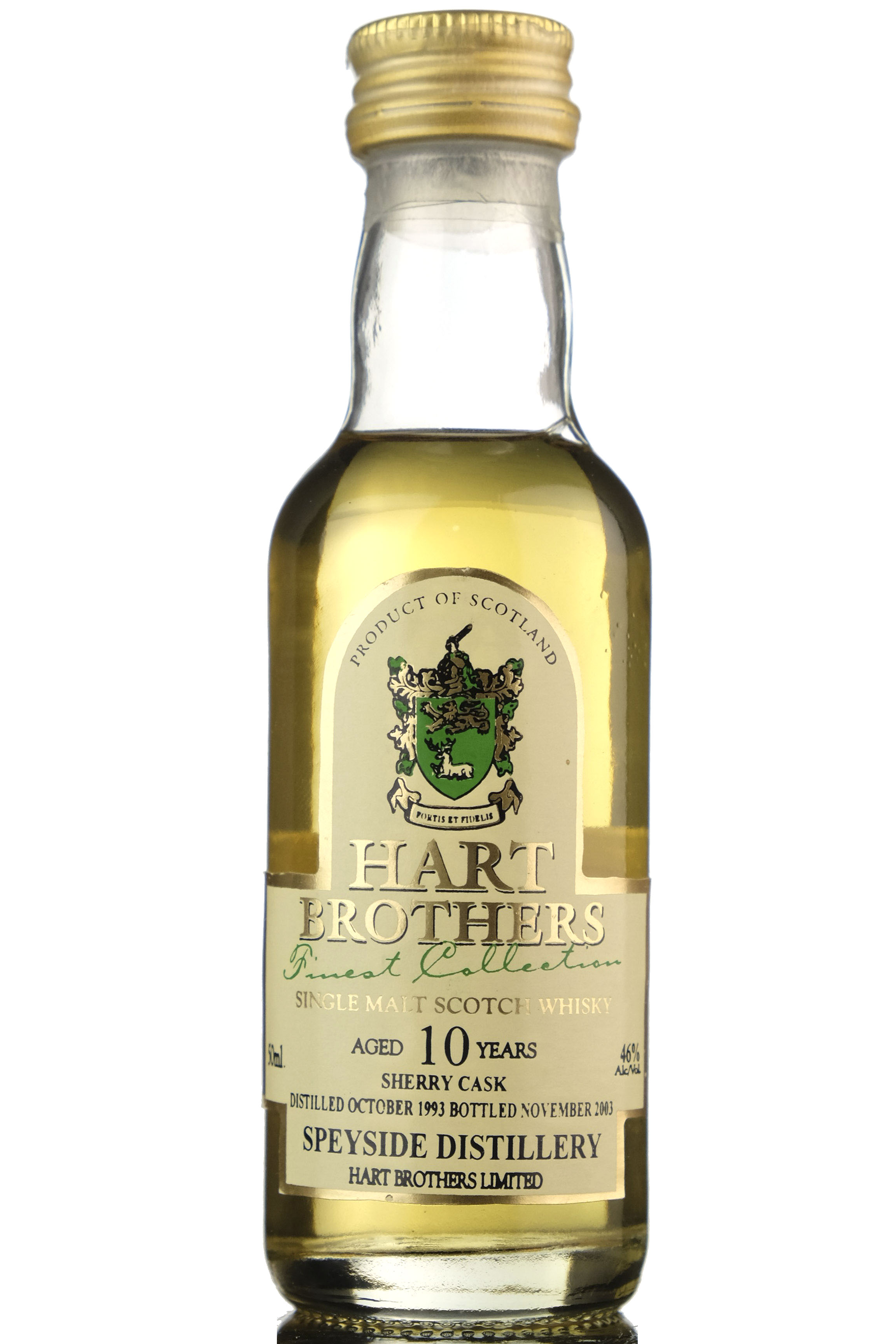 Speyside 1993-2003 - 10 Year Old Hart Brothers Miniature