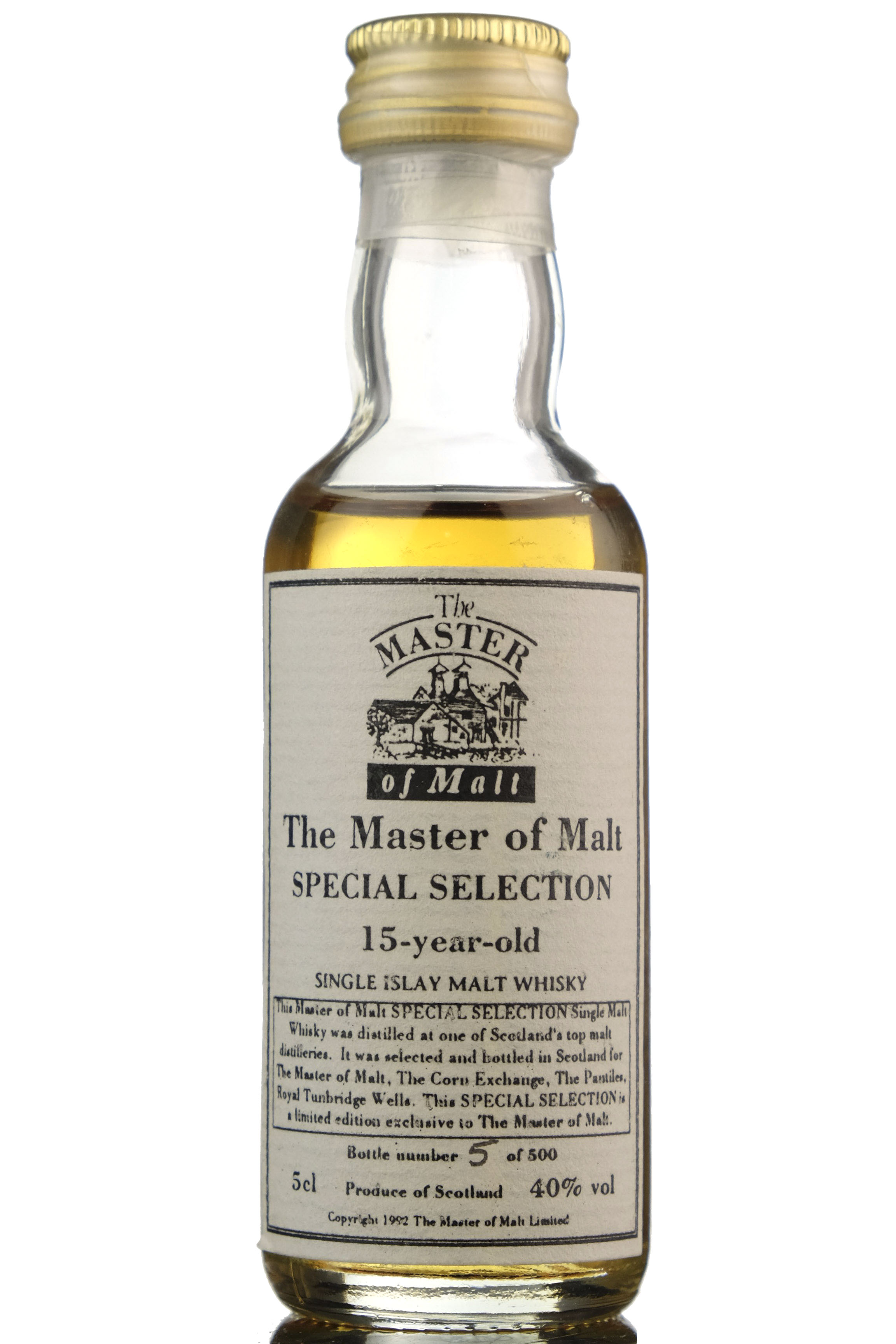 Special Selection 15 Year Old - Master Of Malts Miniature