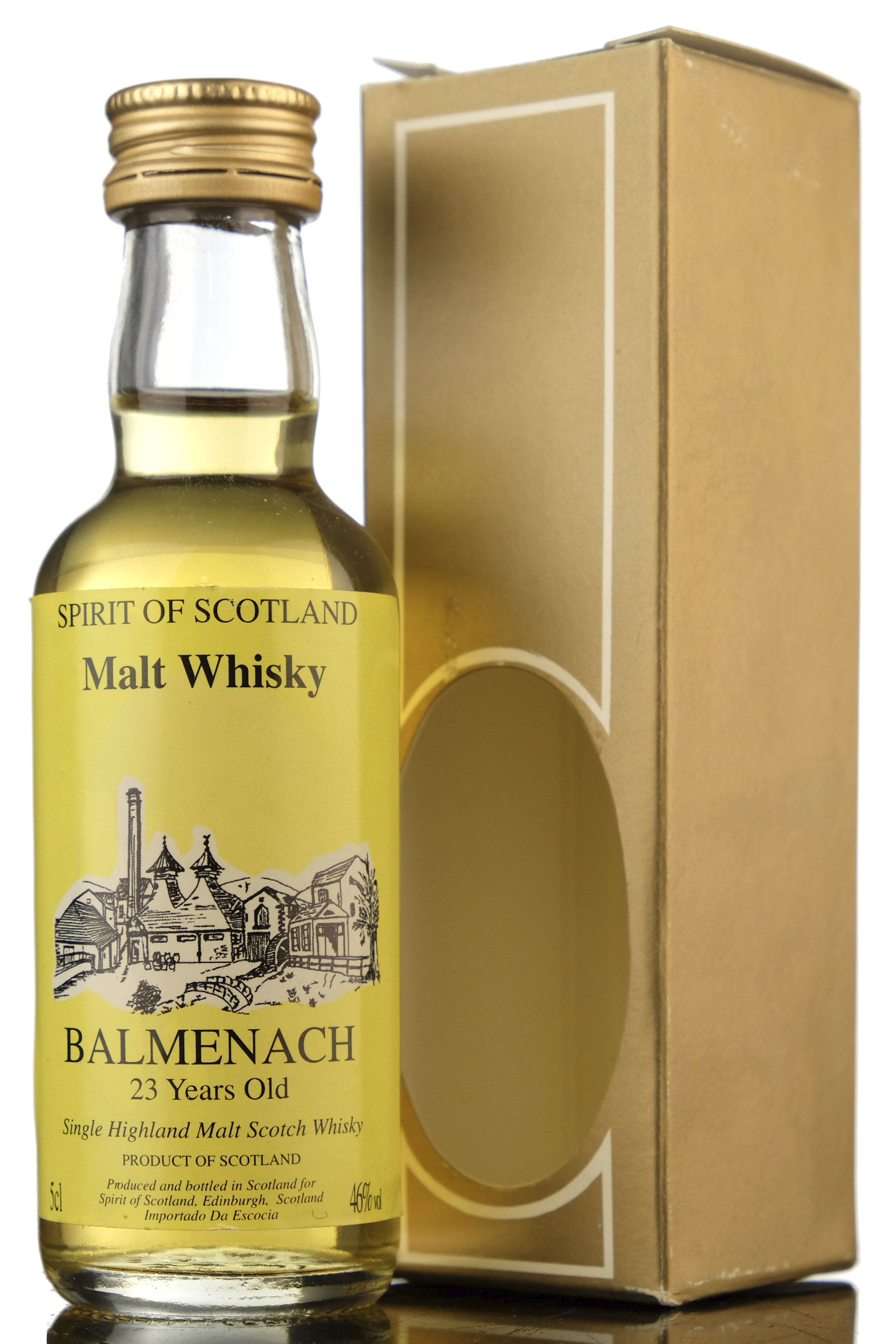 Balmenach 23 Year Old - Spirit Of Scotland Miniature