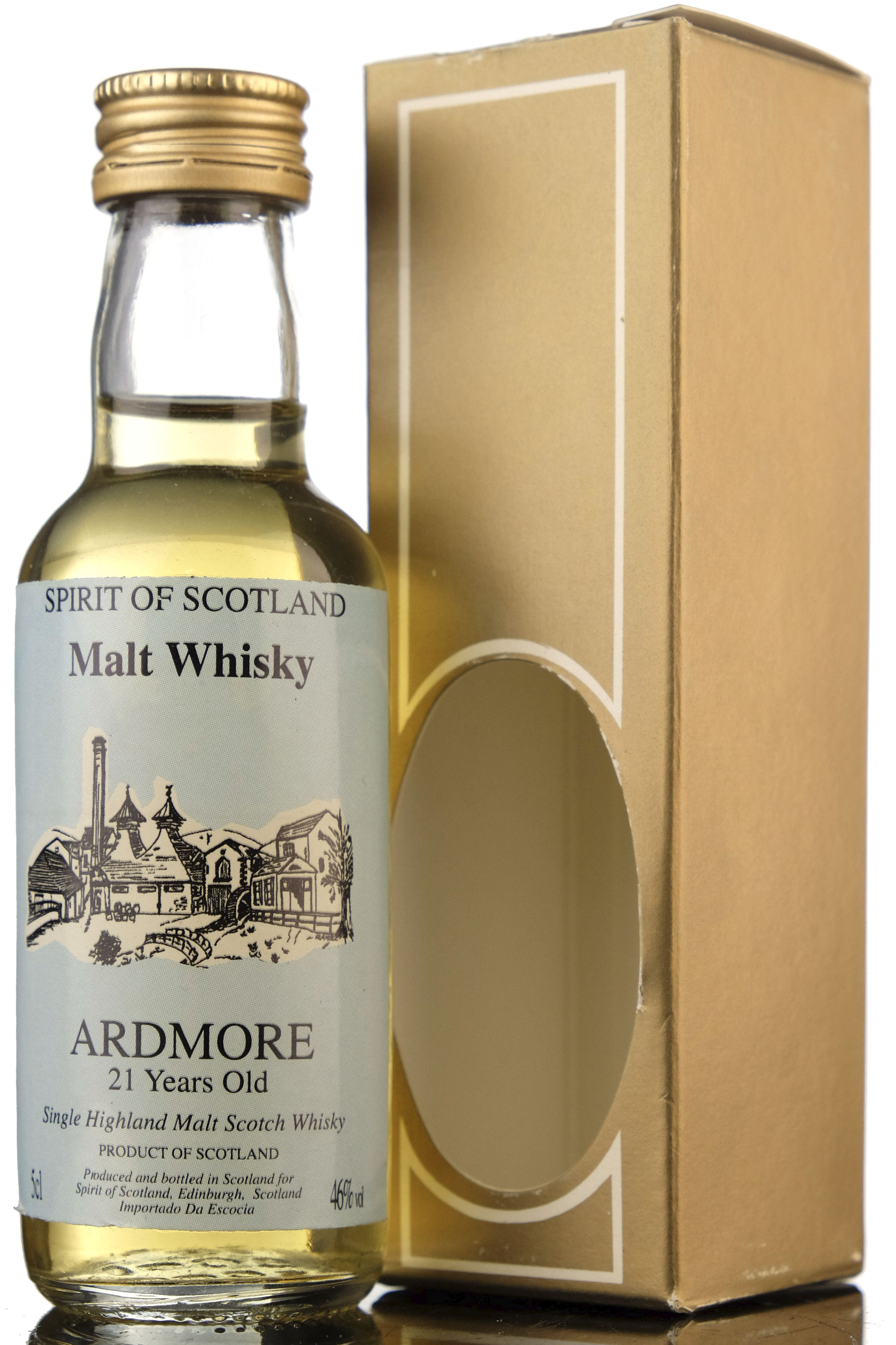 Ardmore 21 Year Old - Spirit Of Scotland Miniature