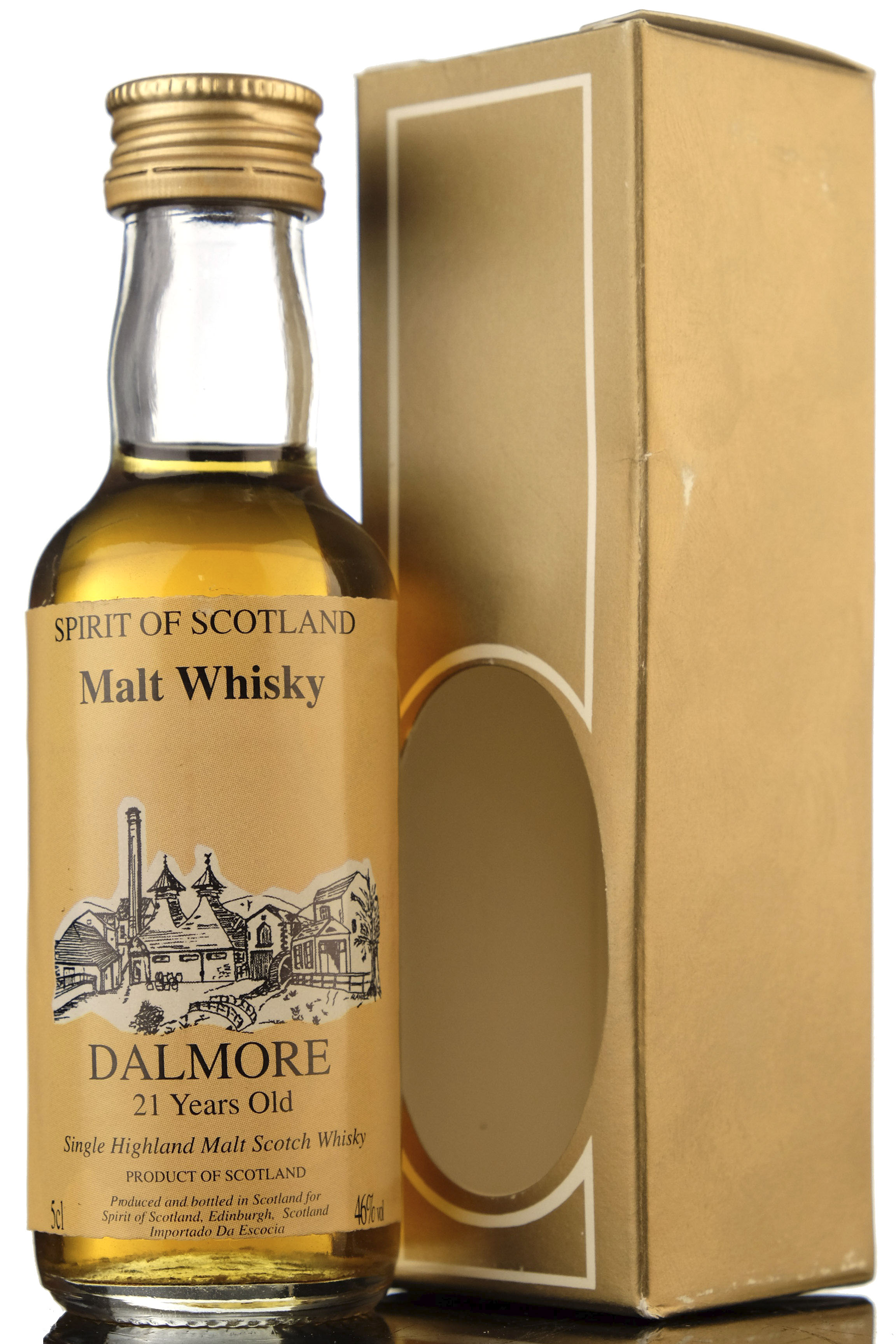 Dalmore 21 Year Old - Spirit Of Scotland Miniature