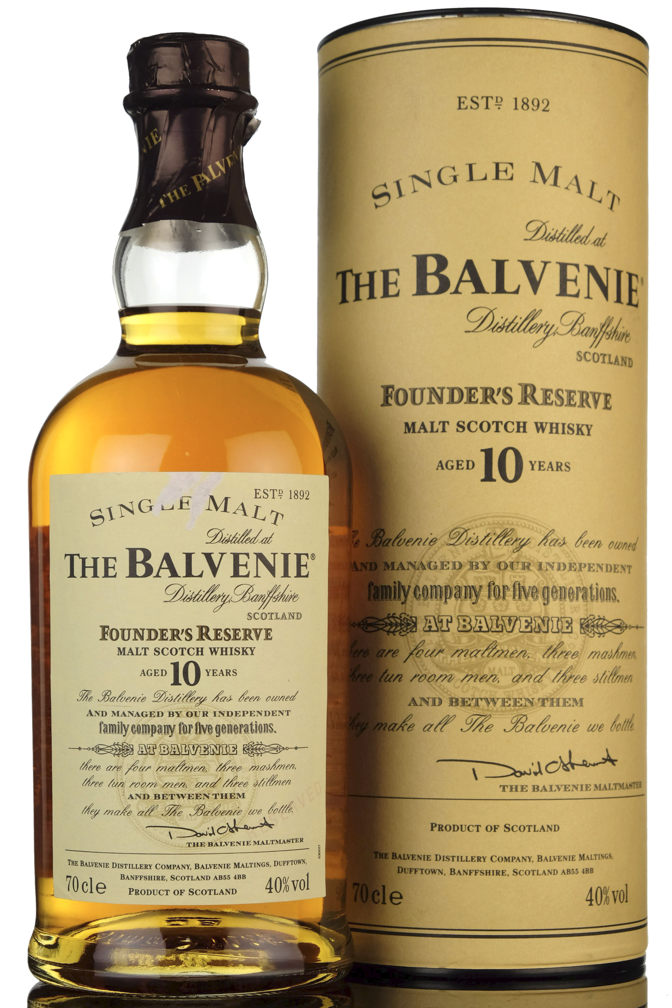 Balvenie 10 Year Old - Founders Reserve