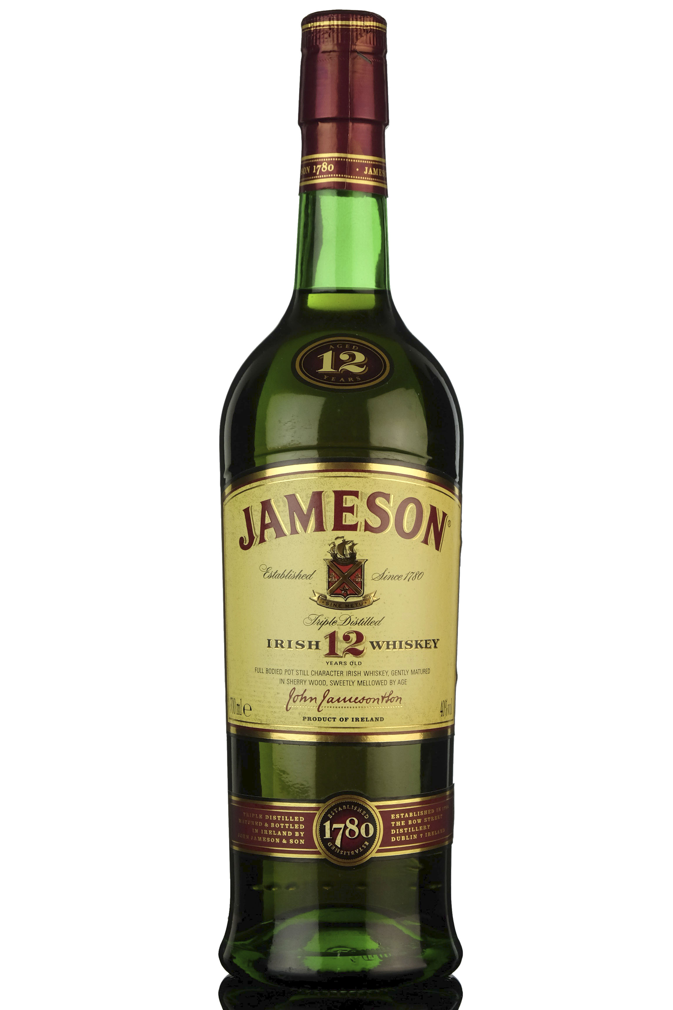 Jameson 12 Year Old Irish Whiskey