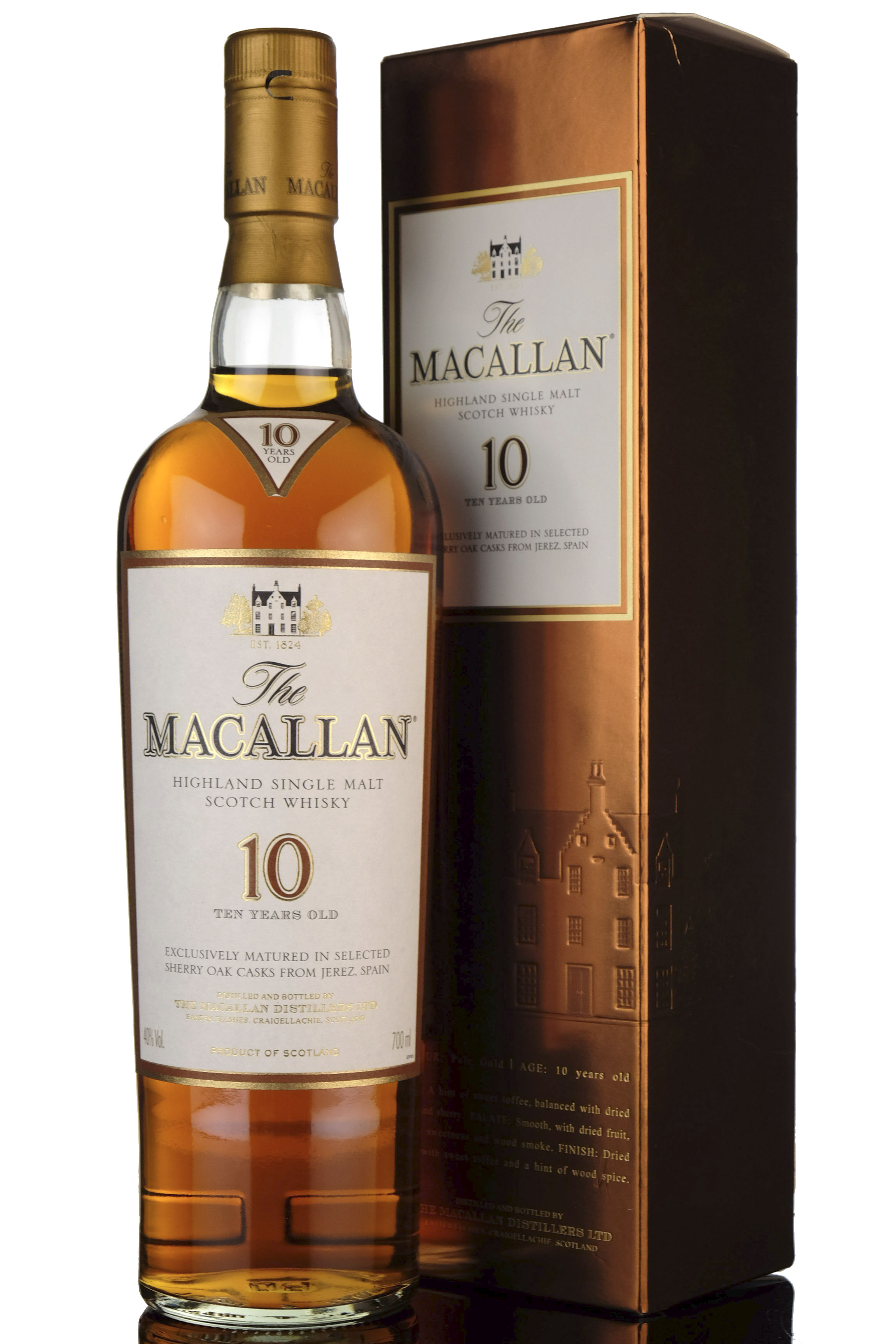 Macallan 10 Year Old - Sherry Casks - Mid 2000s