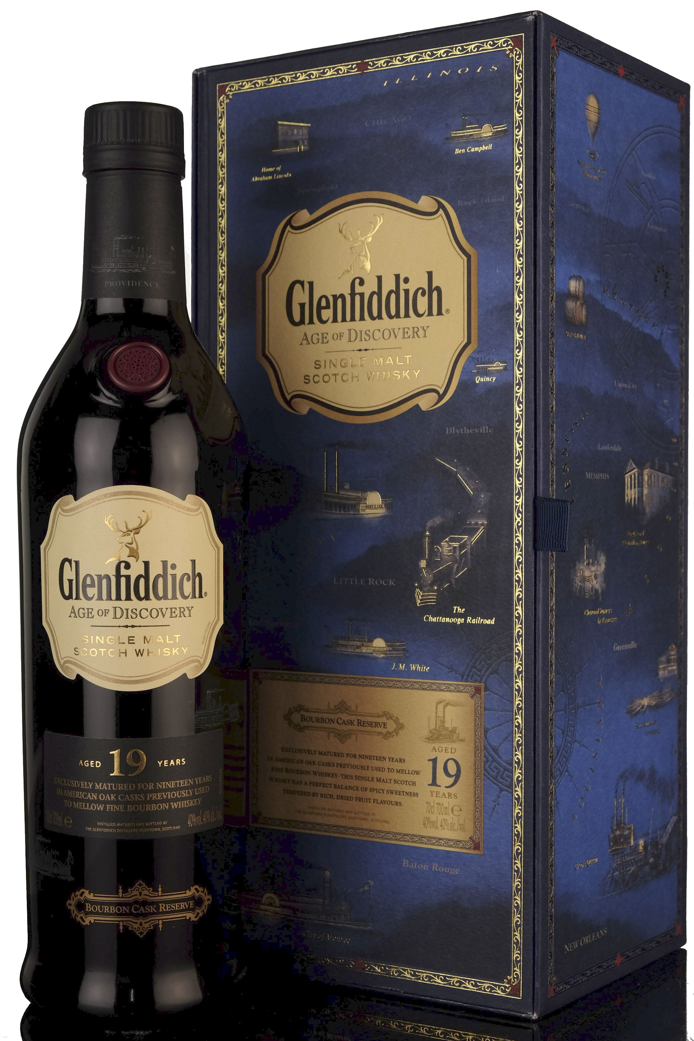 Glenfiddich 19 Year Old - Age Of Discovery - Bourbon Cask Finish