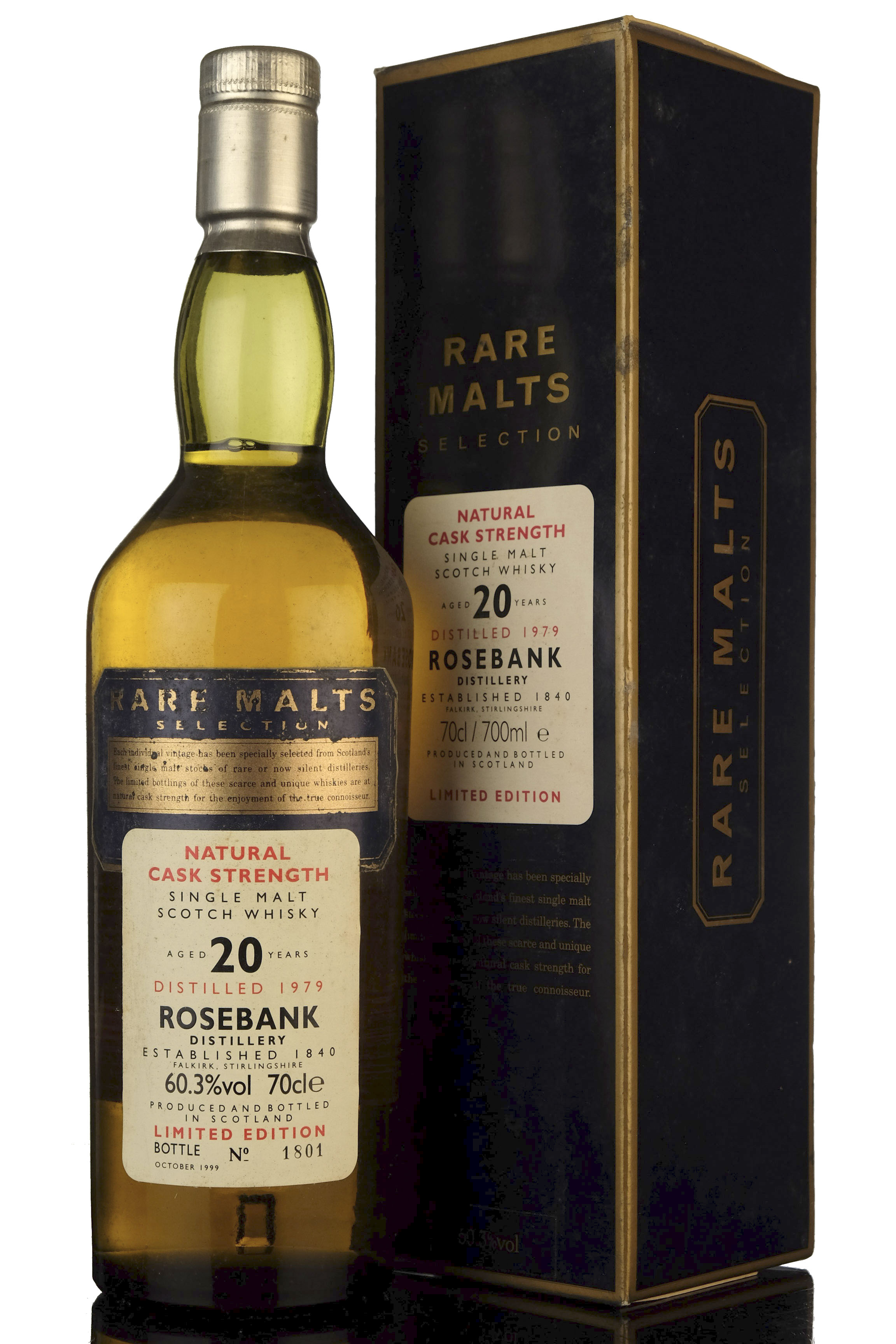 Rosebank 1979-1999 - 20 Year Old - Rare Malts 60.3%