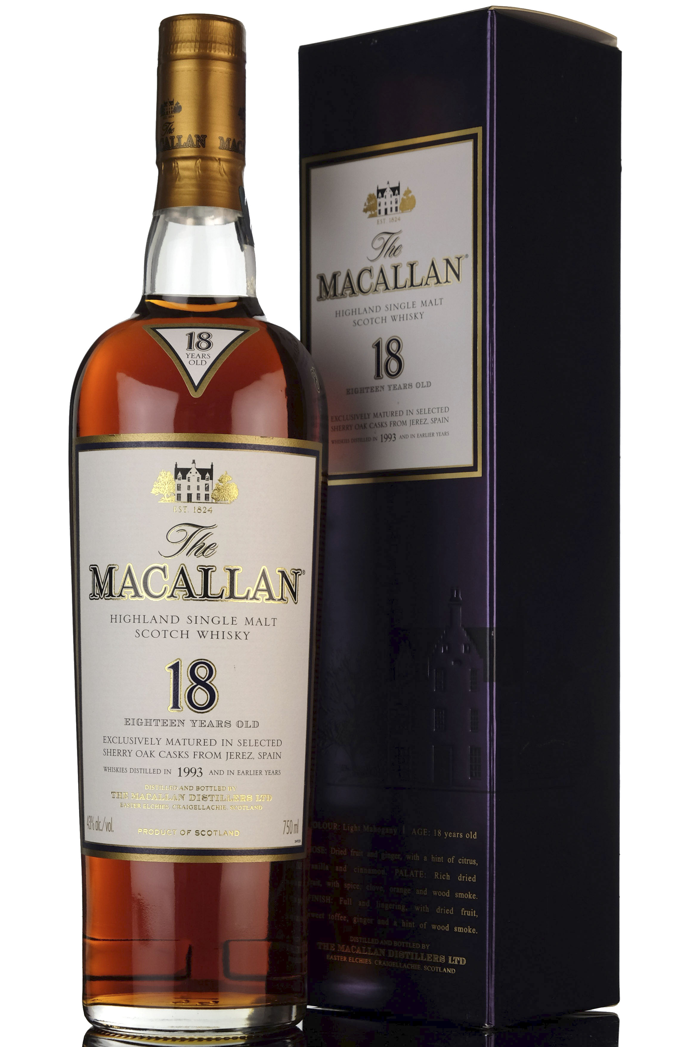 Macallan 1993 - 18 Year Old