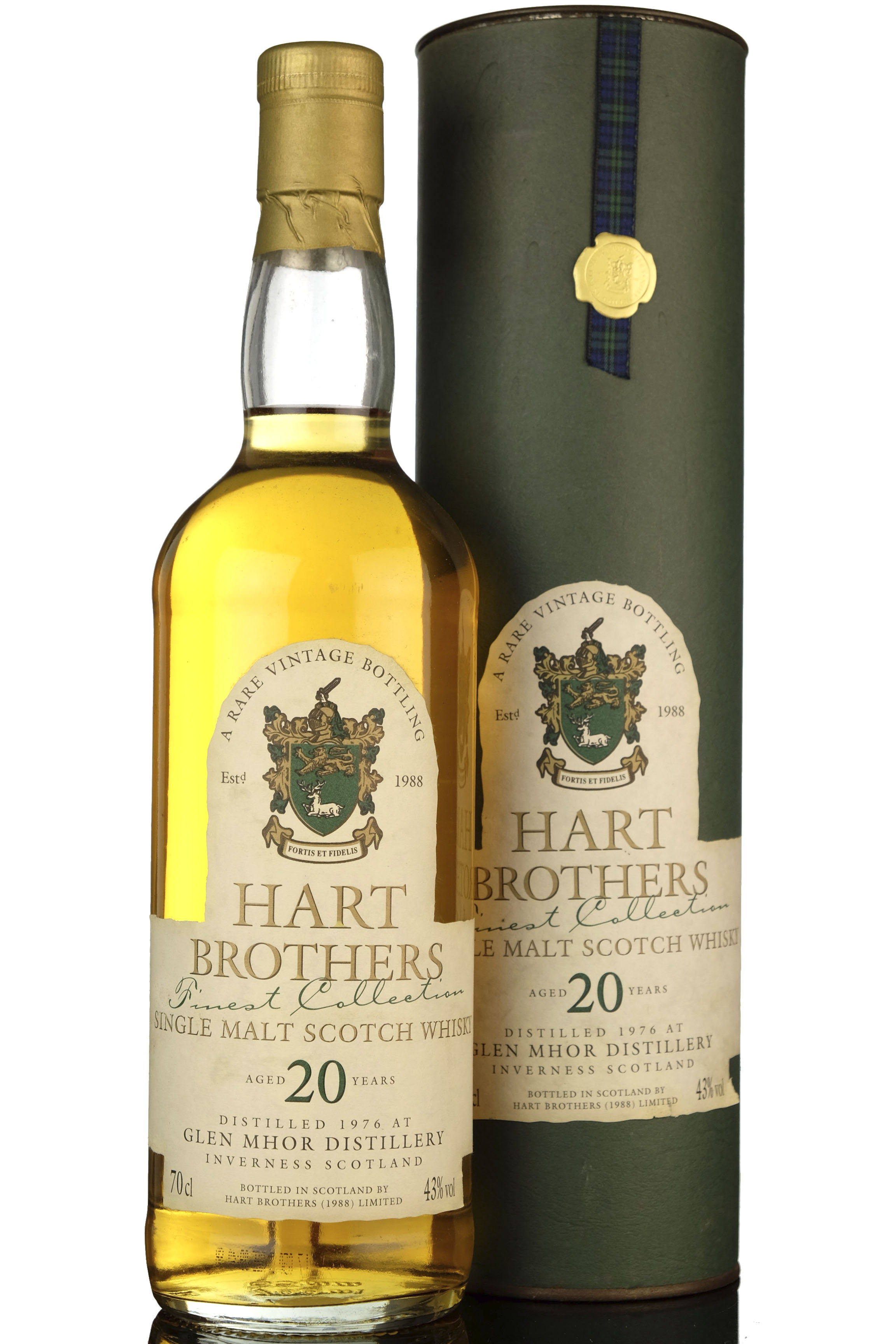 Glen Mhor 1976 - 20 Year Old - Hart Brothers - Finest Collection