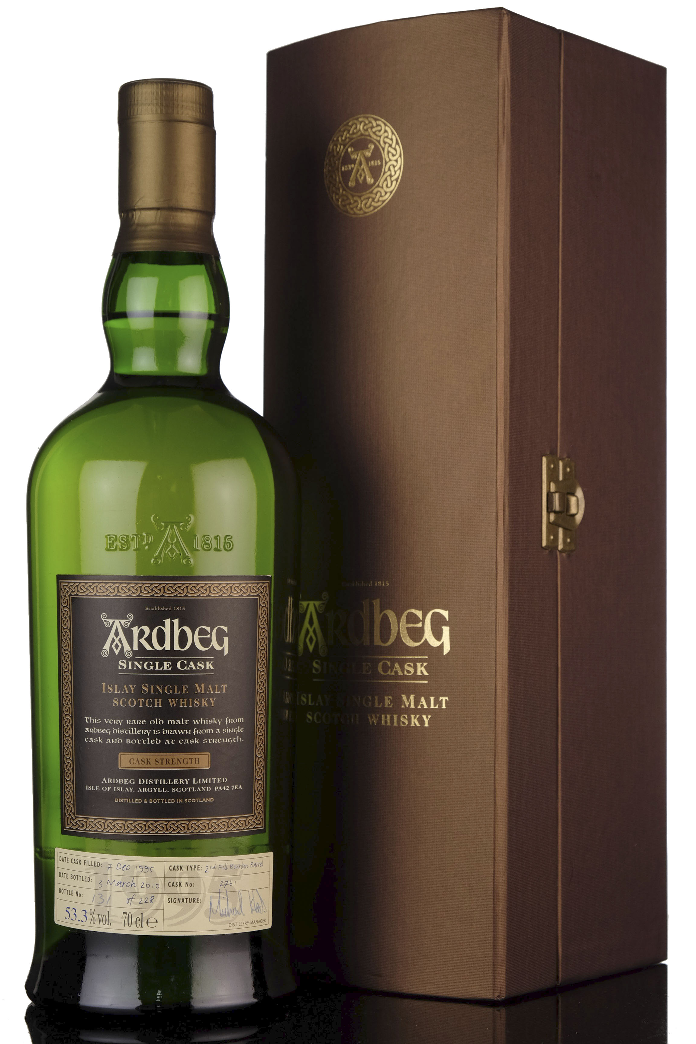 Ardbeg 1995-2010 - Single Cask 2761