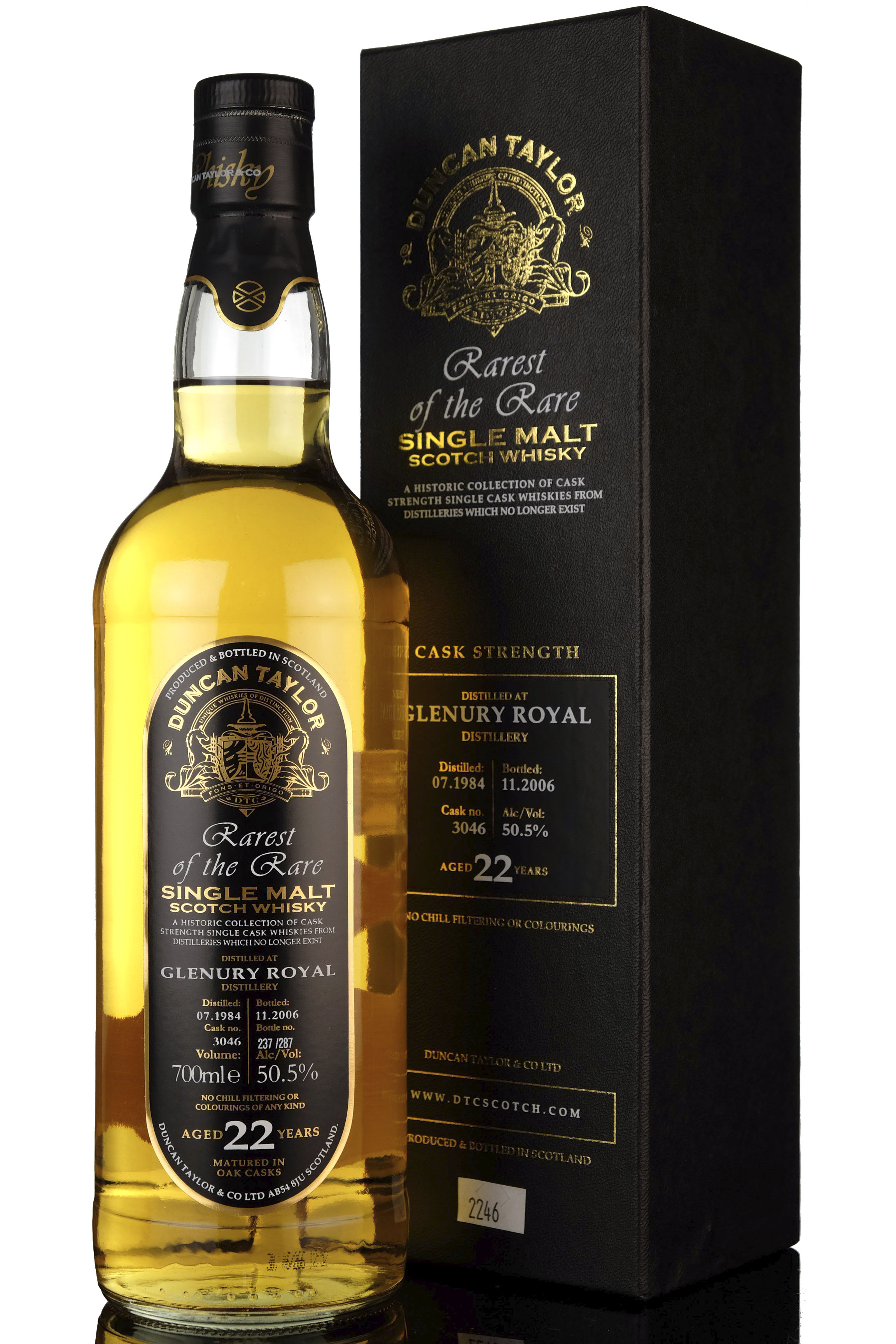 Glenury Royal 1984-2006 - 22 Year Old - Duncan Taylor - Rarest Of The Rare