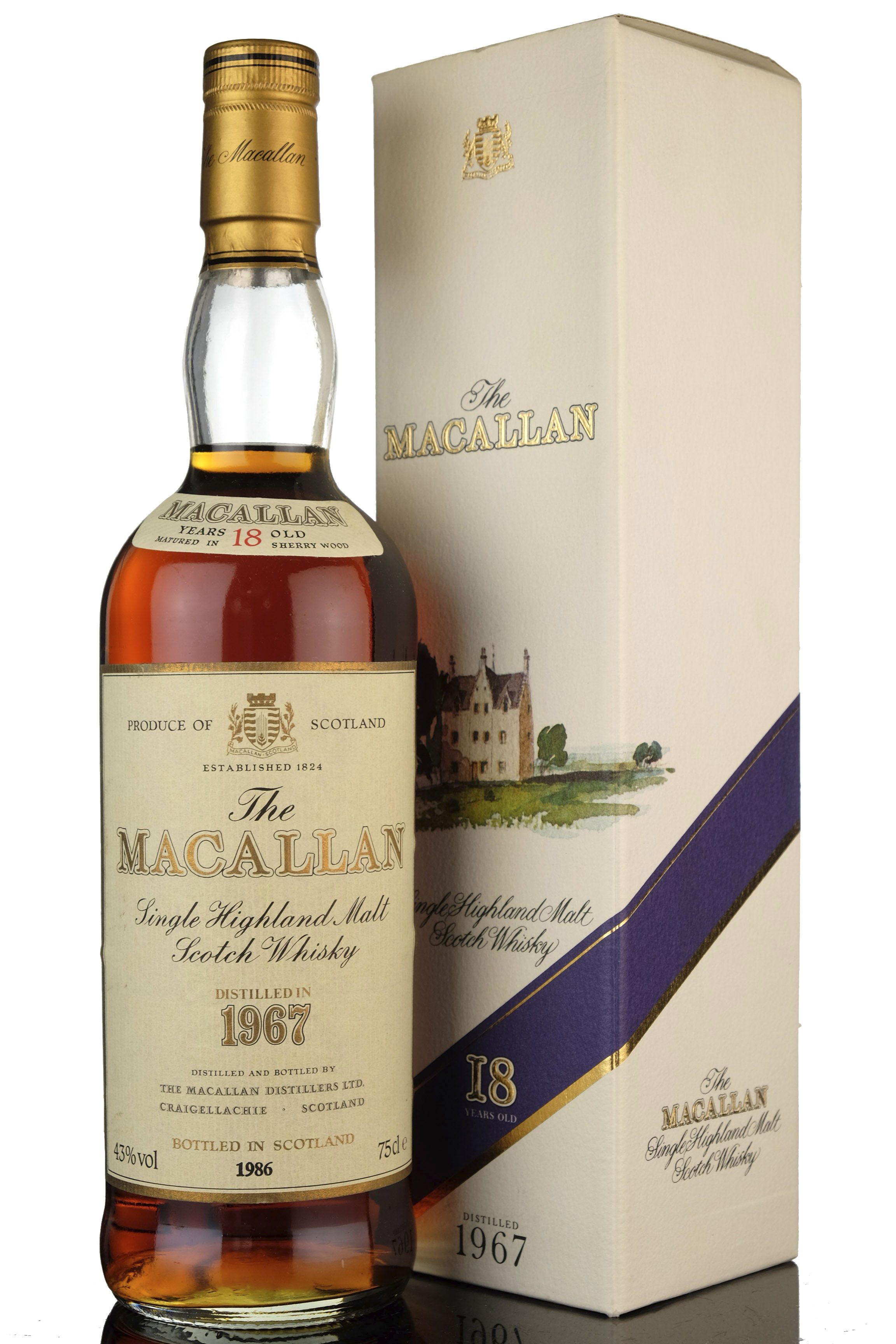 Macallan 1967-1986 - 18 Year Old