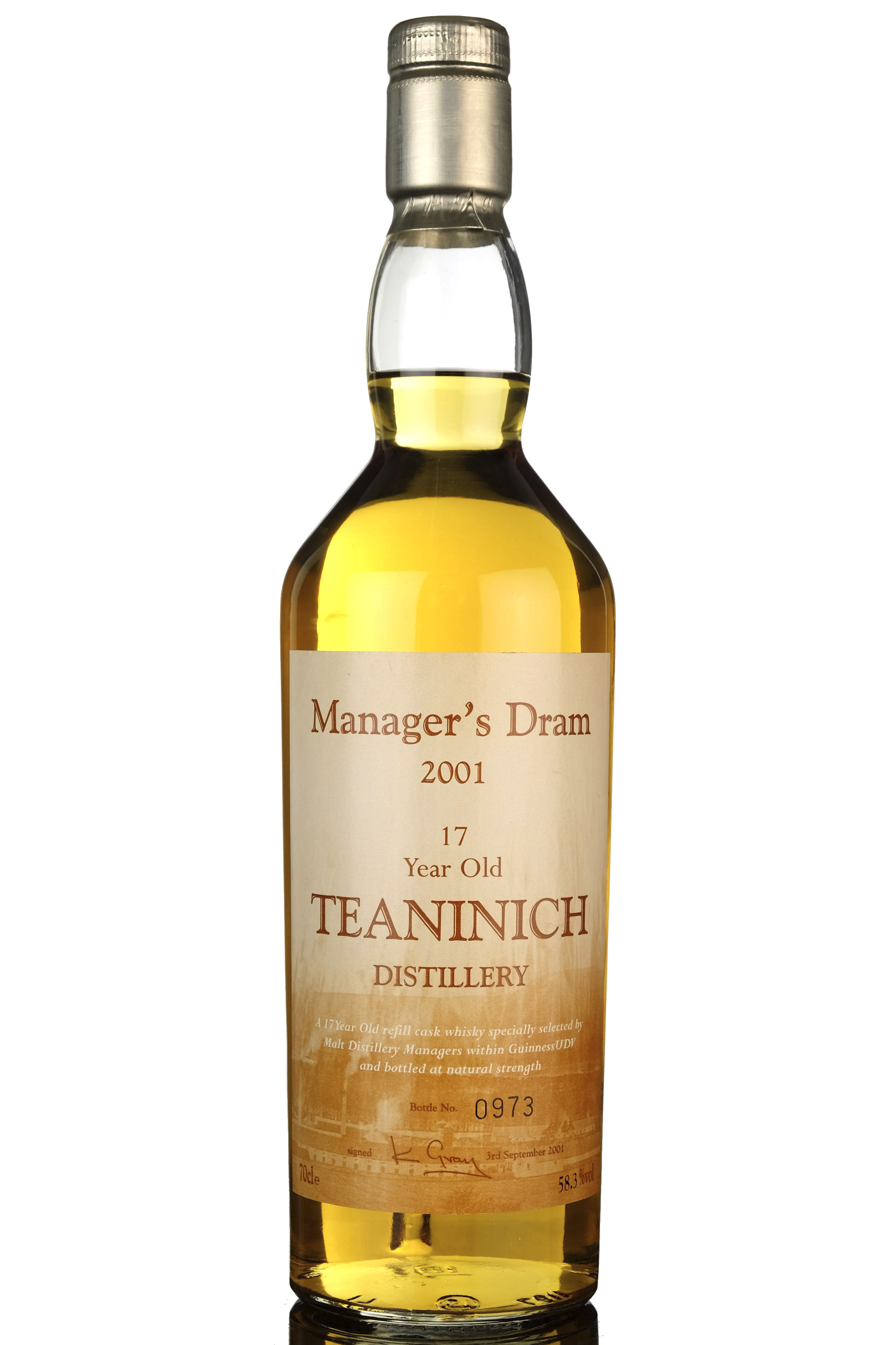 Teaninich 17 Year Old - Managers Dram 2001