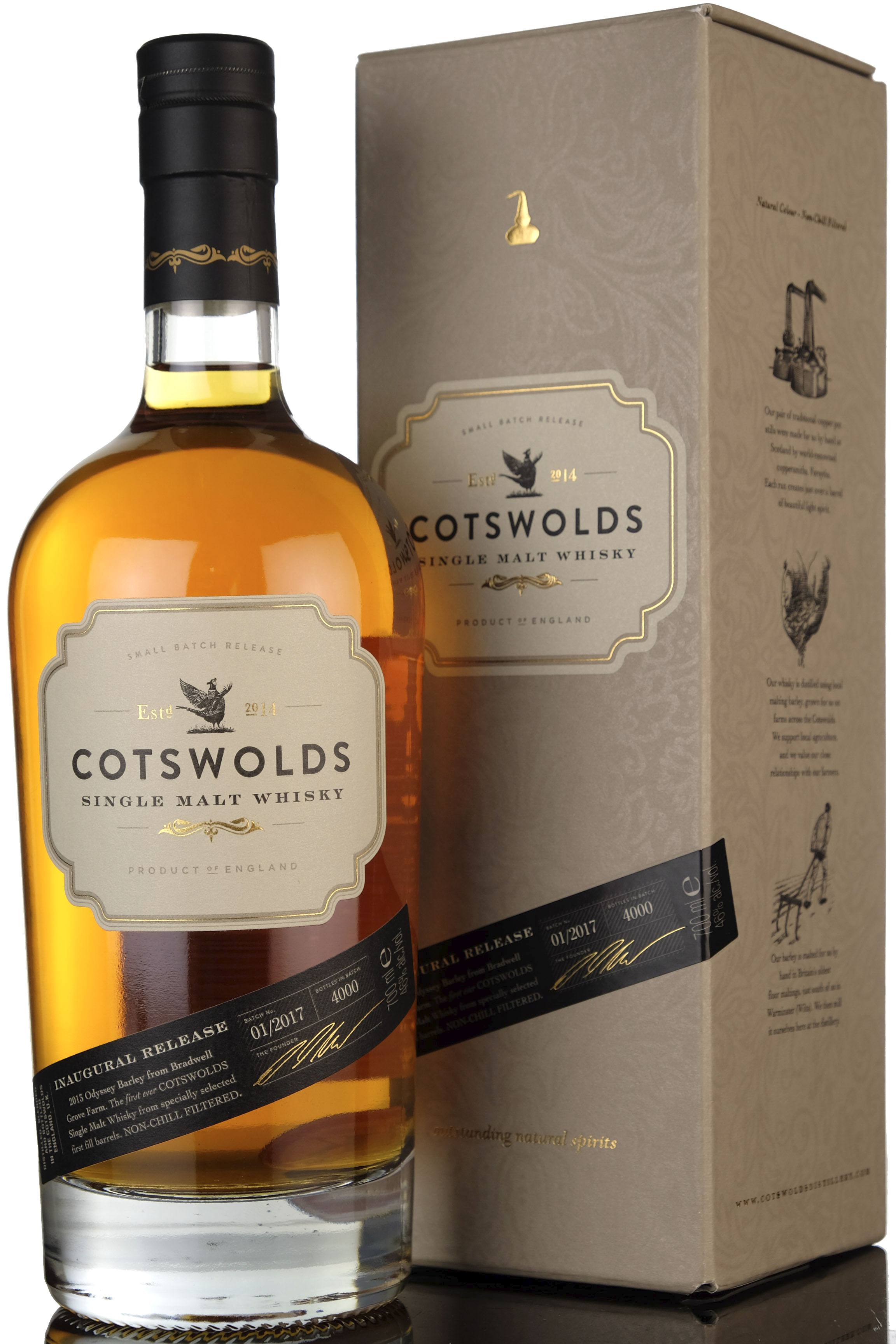 Cotswolds 2014 - Odyssey Barley - Inaugural Release - Batch 1 - 2017 Release