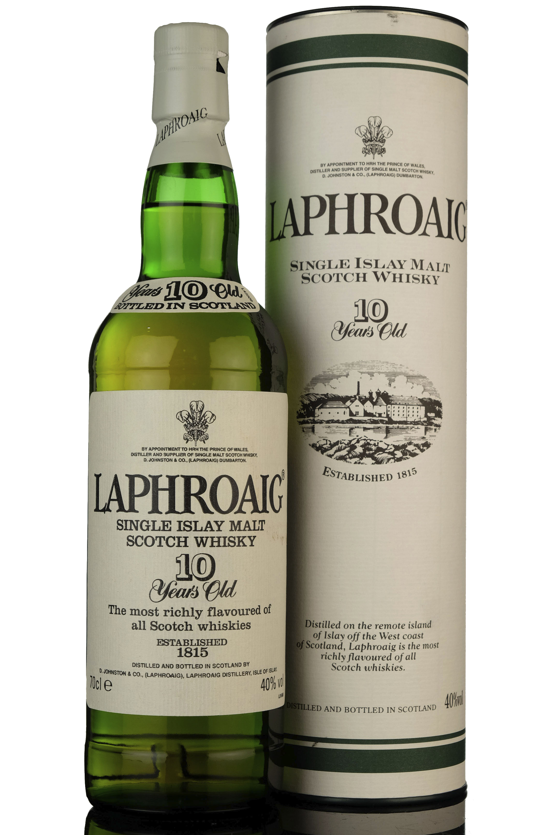 Laphroaig 10 Year Old - Late 1990s
