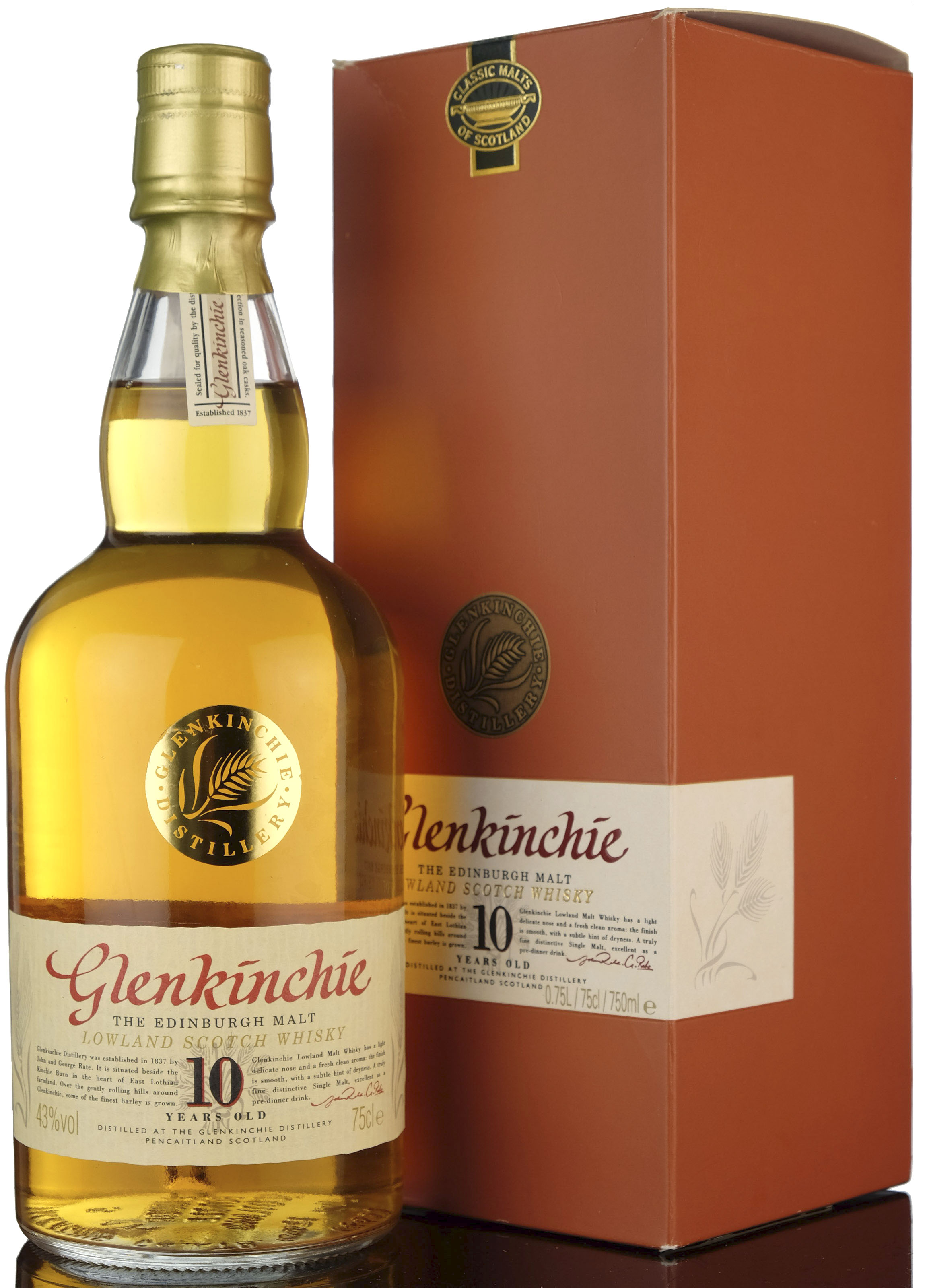 Glenkinchie 10 Year Old