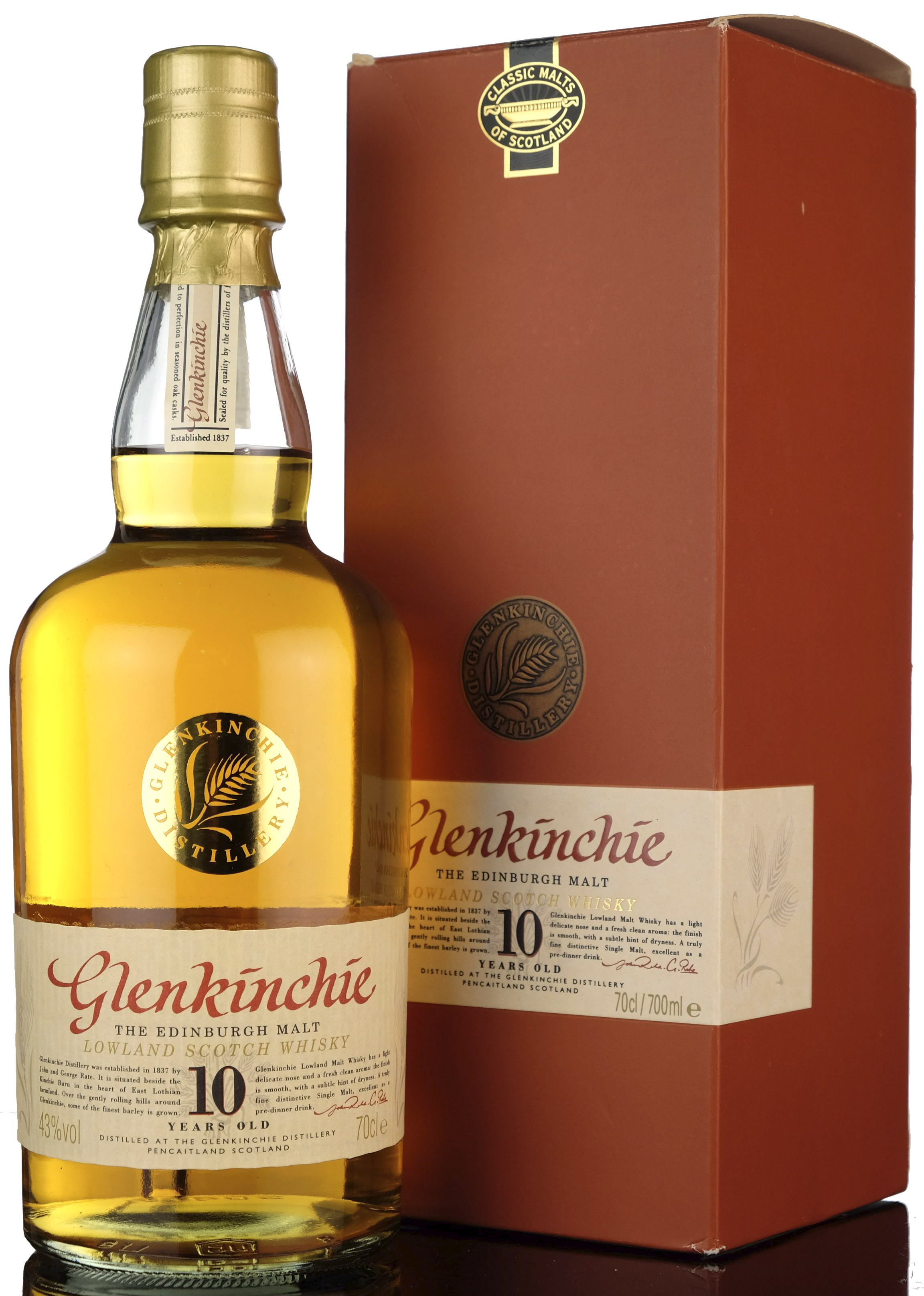 Glenkinchie 10 Year Old