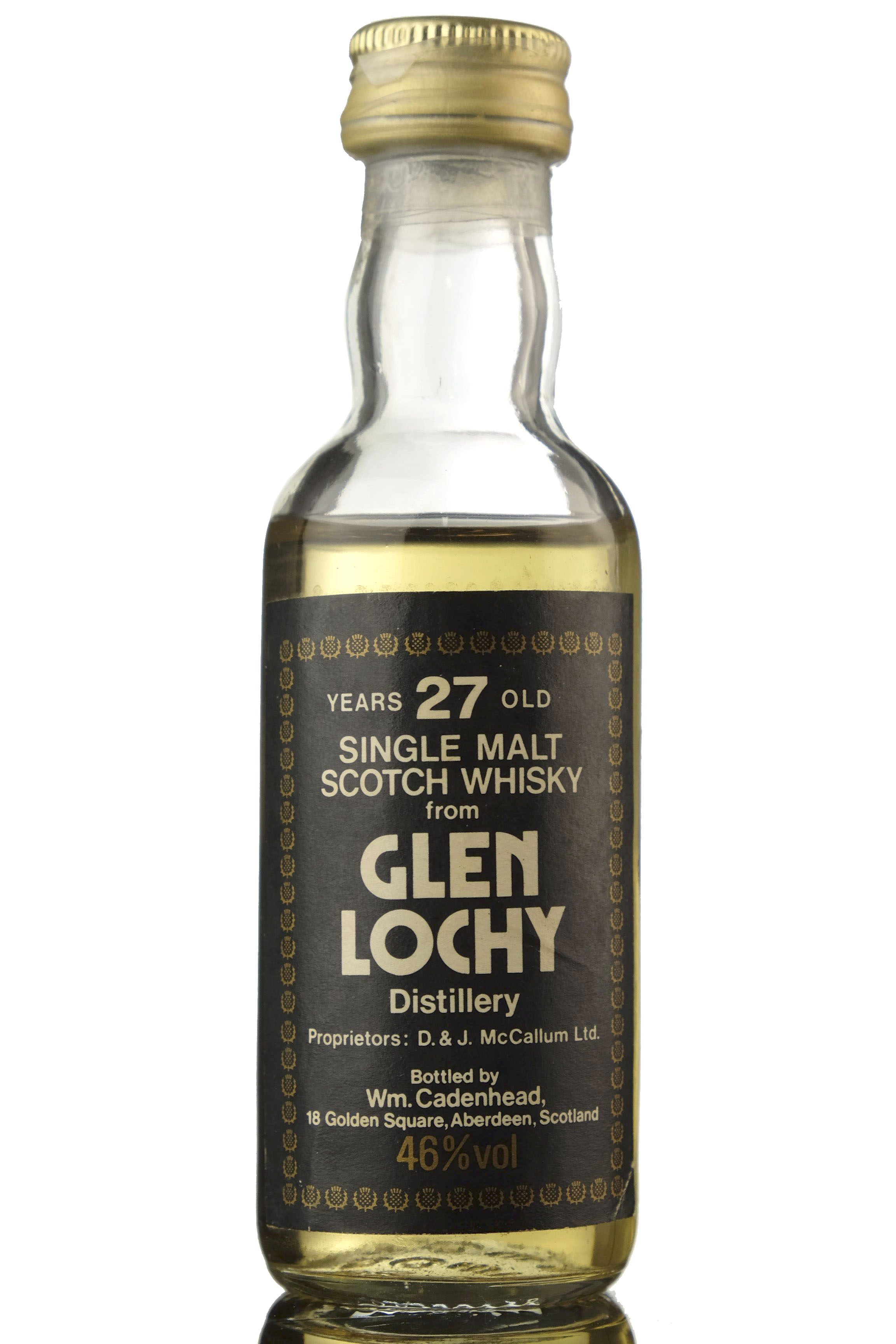 Glen Lochy 27 Year Old - Cadenheads Miniature