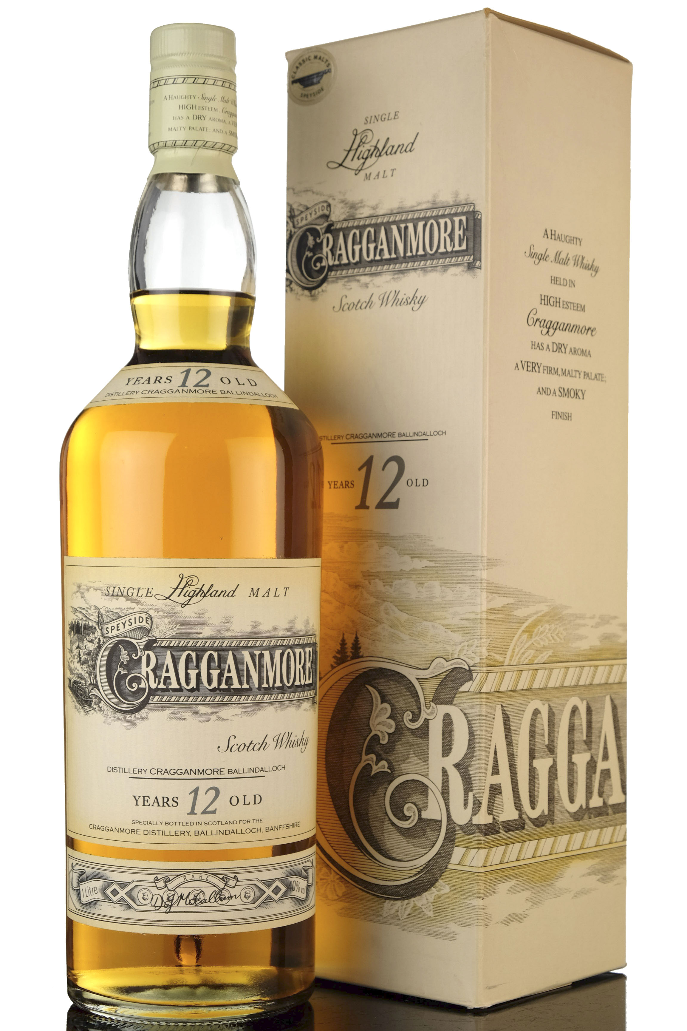 Cragganmore 12 Year Old - 1 Litre