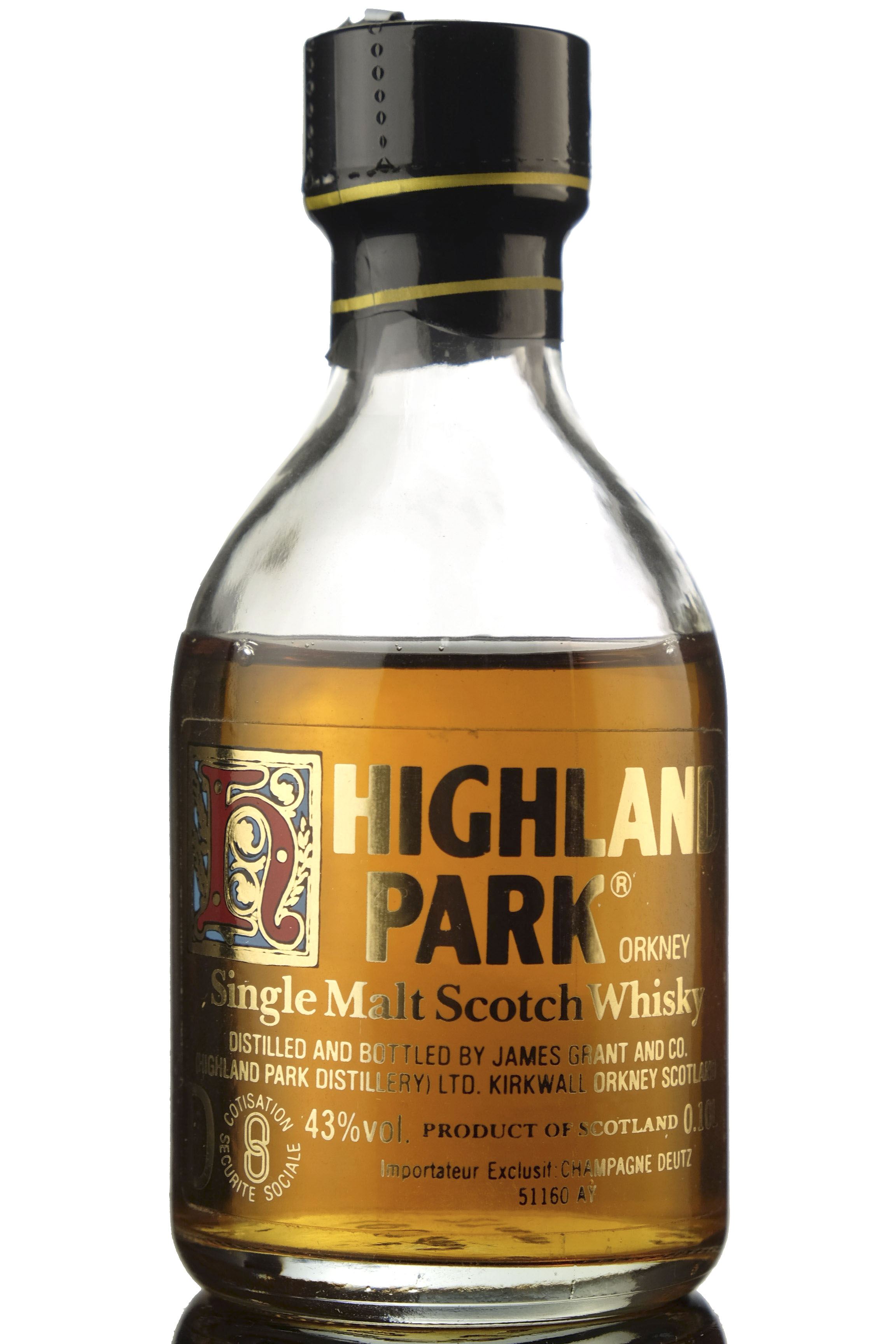 Highland Park 12 Year Old - 1980s - 10cl