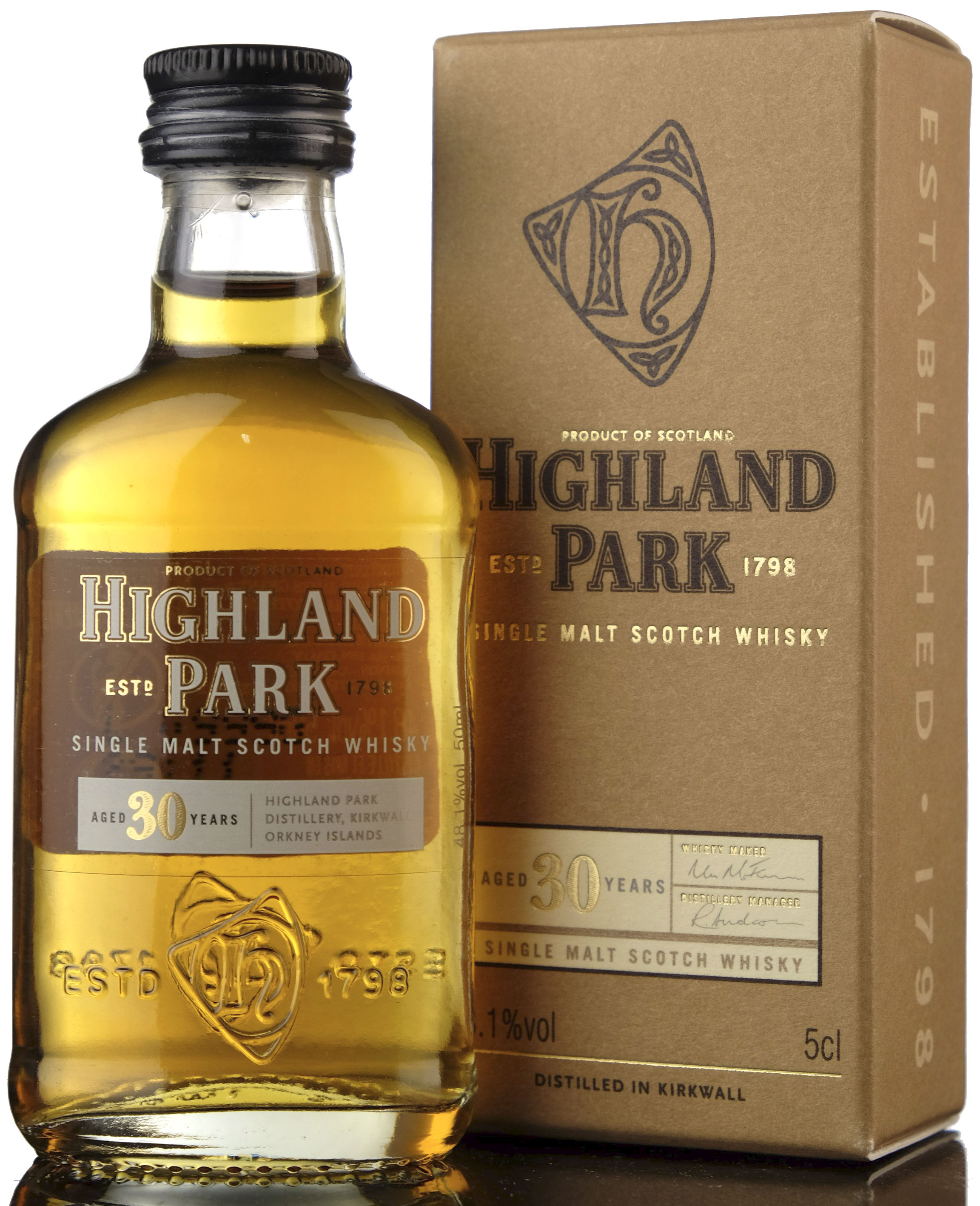 Highland Park 30 Year Old Miniature