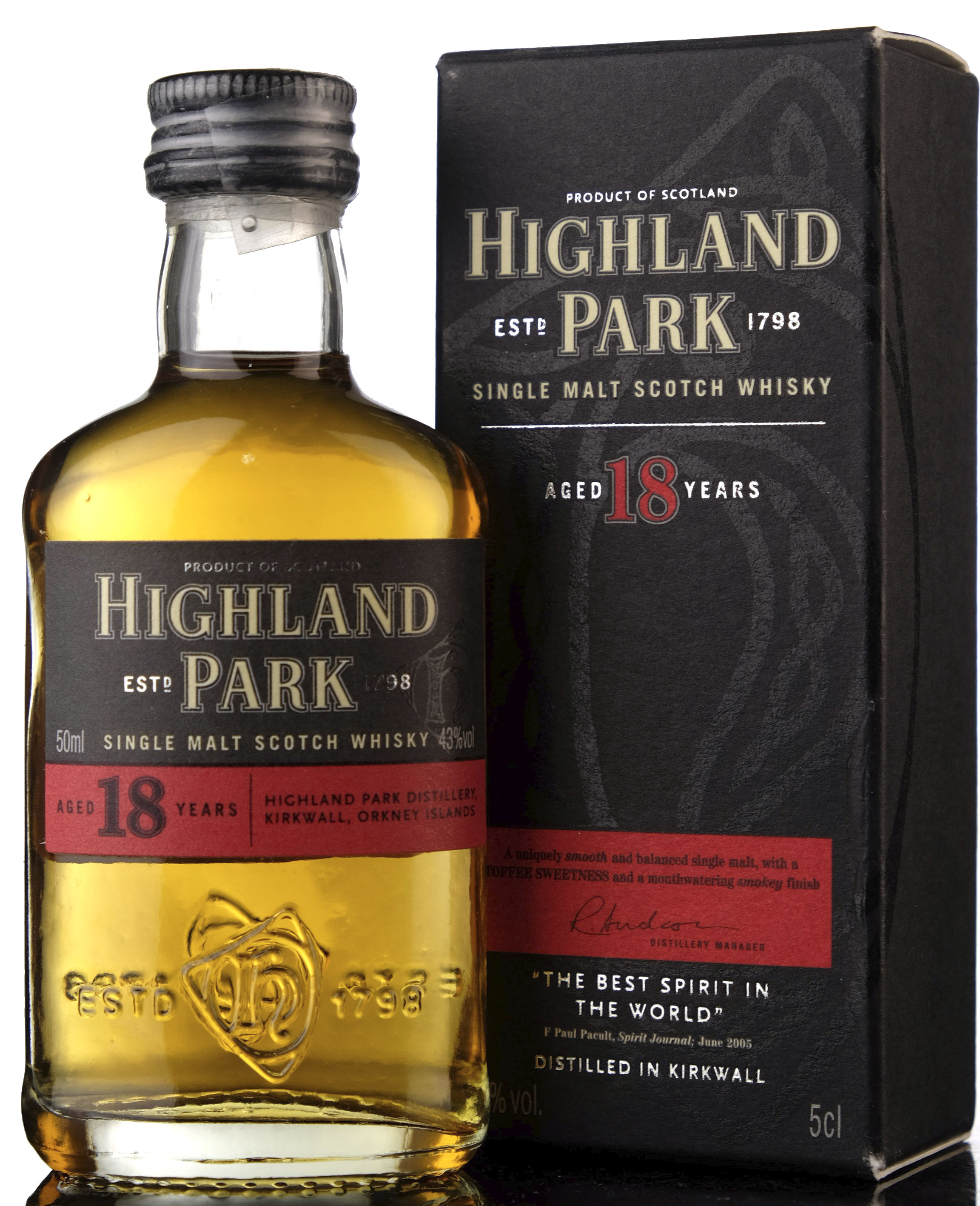 Highland Park 18 Year Old Miniature