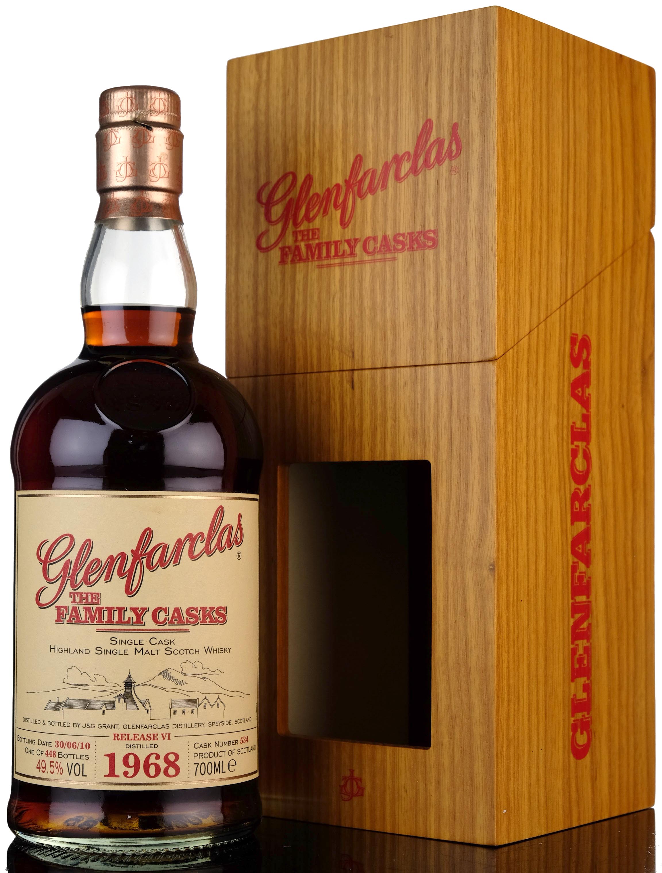 Glenfarclas 1968-2010 - The Family Casks 534