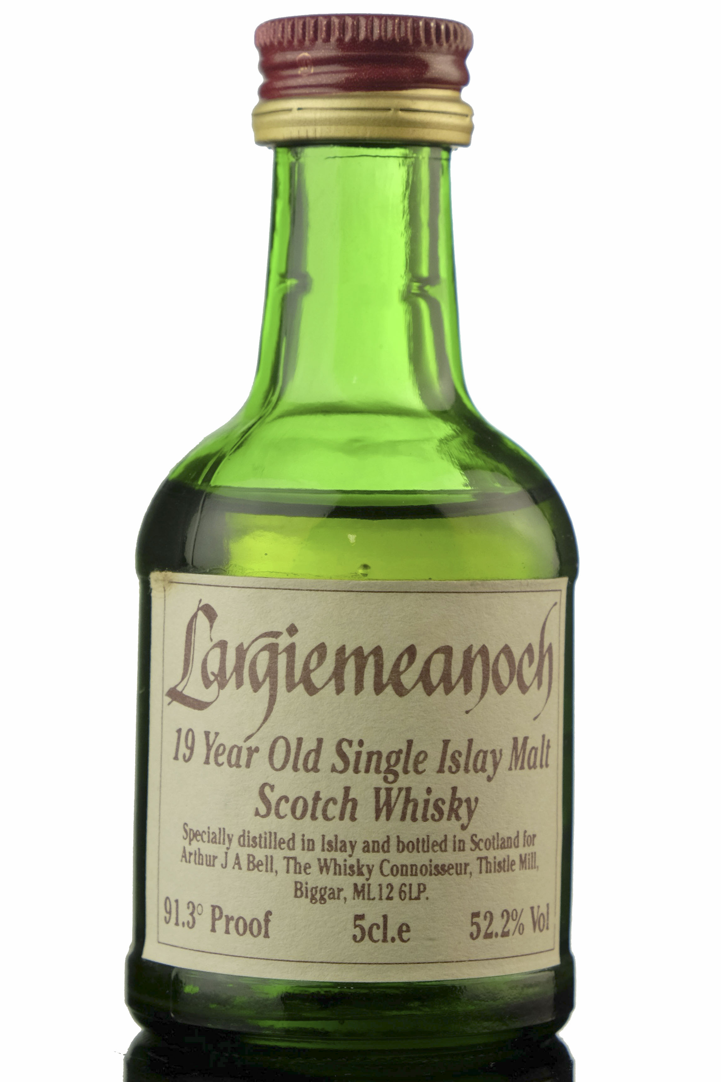 Largiemeanoch (Bowmore) 19 Year Old - The Whisky Connoisseur Miniature