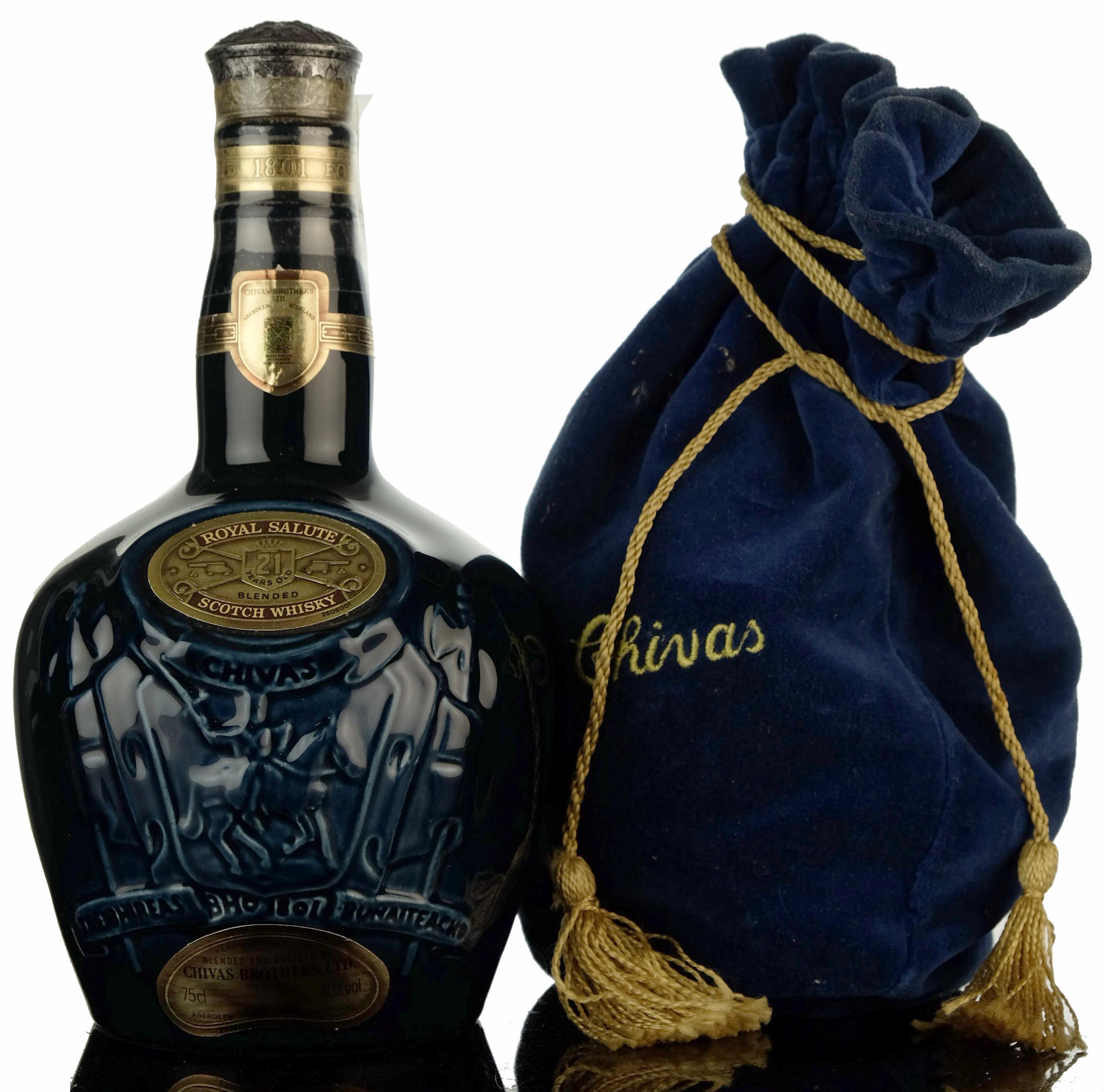 Royal Salute 21 Year Old - Blue Decanter