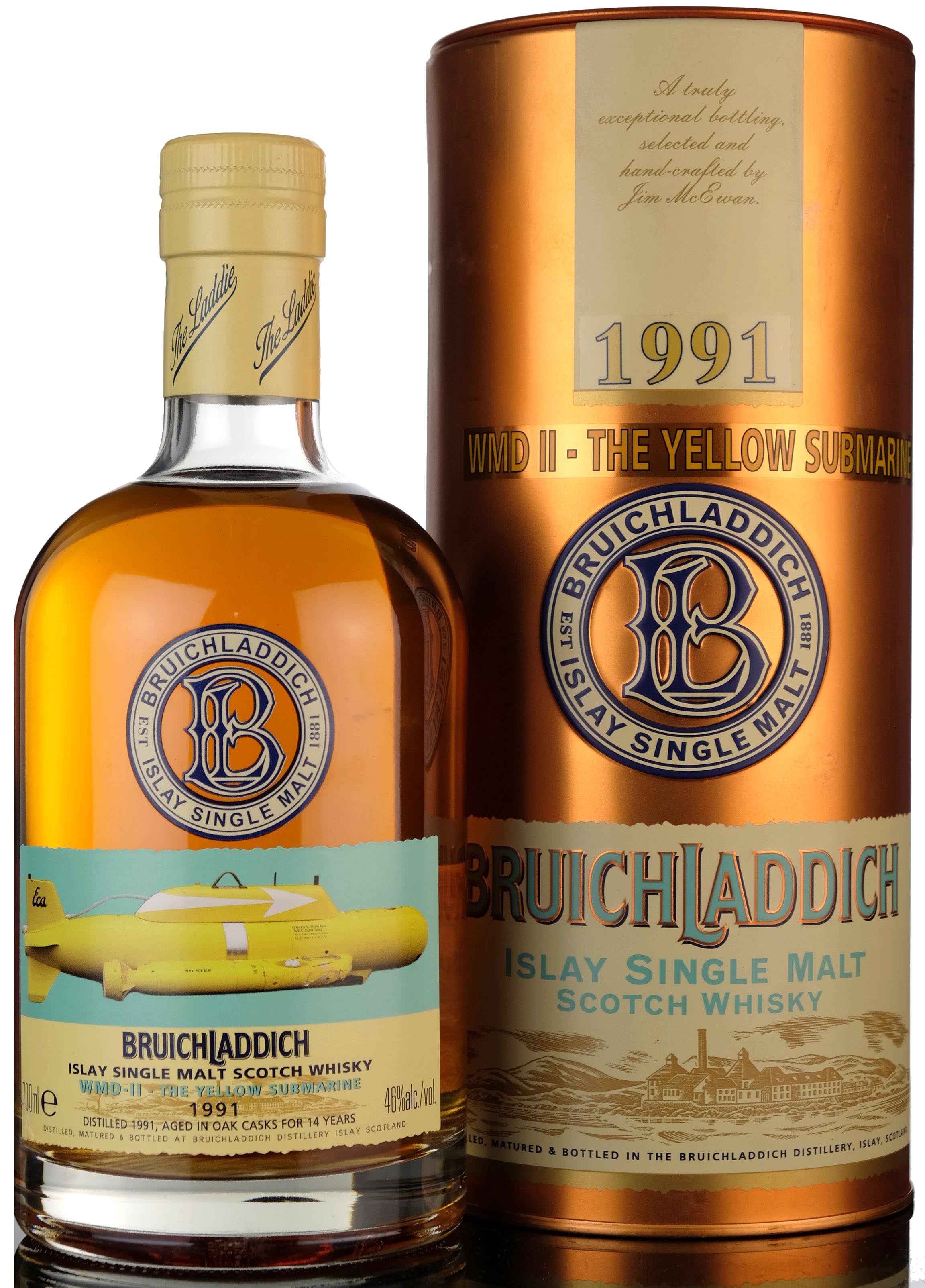 Bruichladdich 1991 - Yellow Submarine - WMD 2