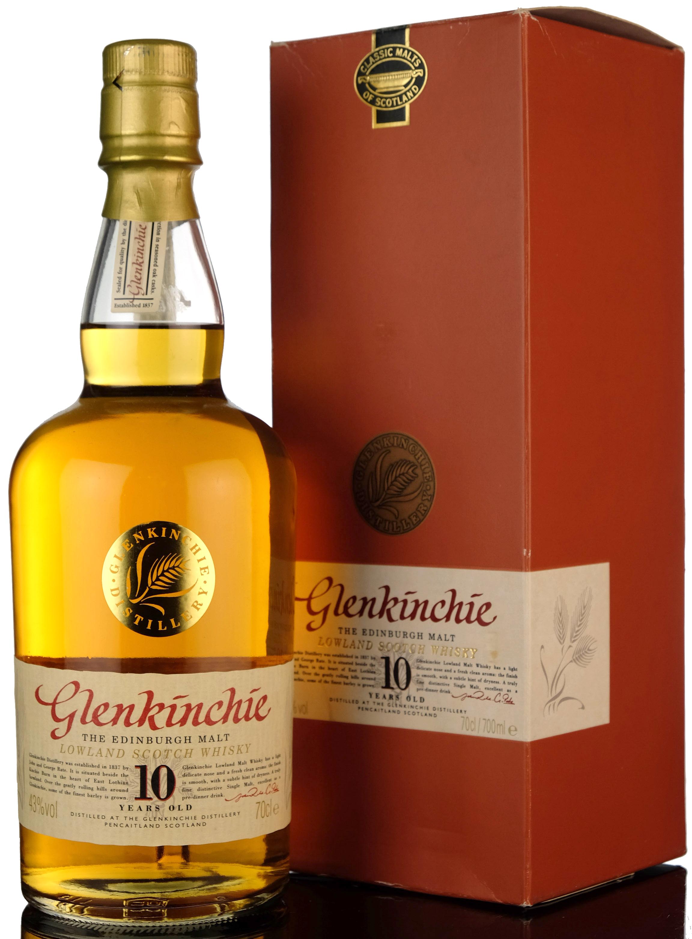 Glenkinchie 10 Year Old