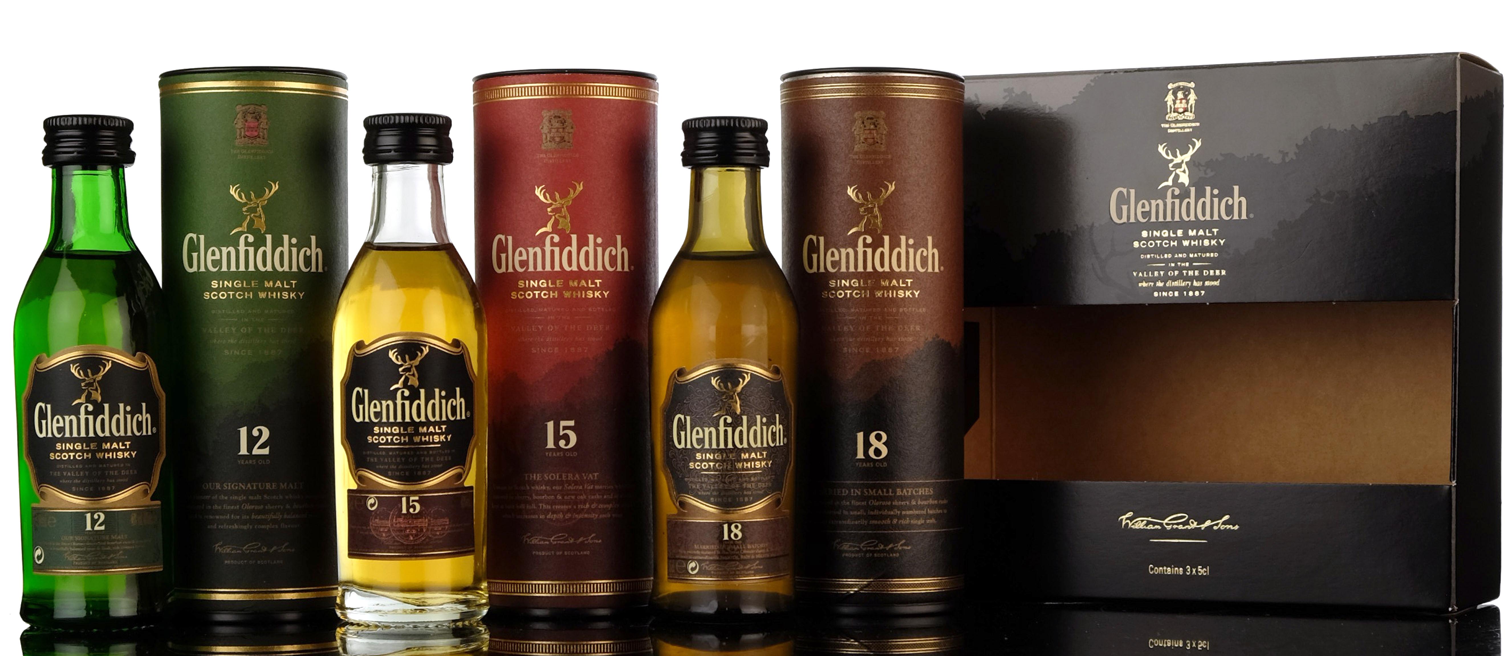 Glenfiddich Miniature Pack