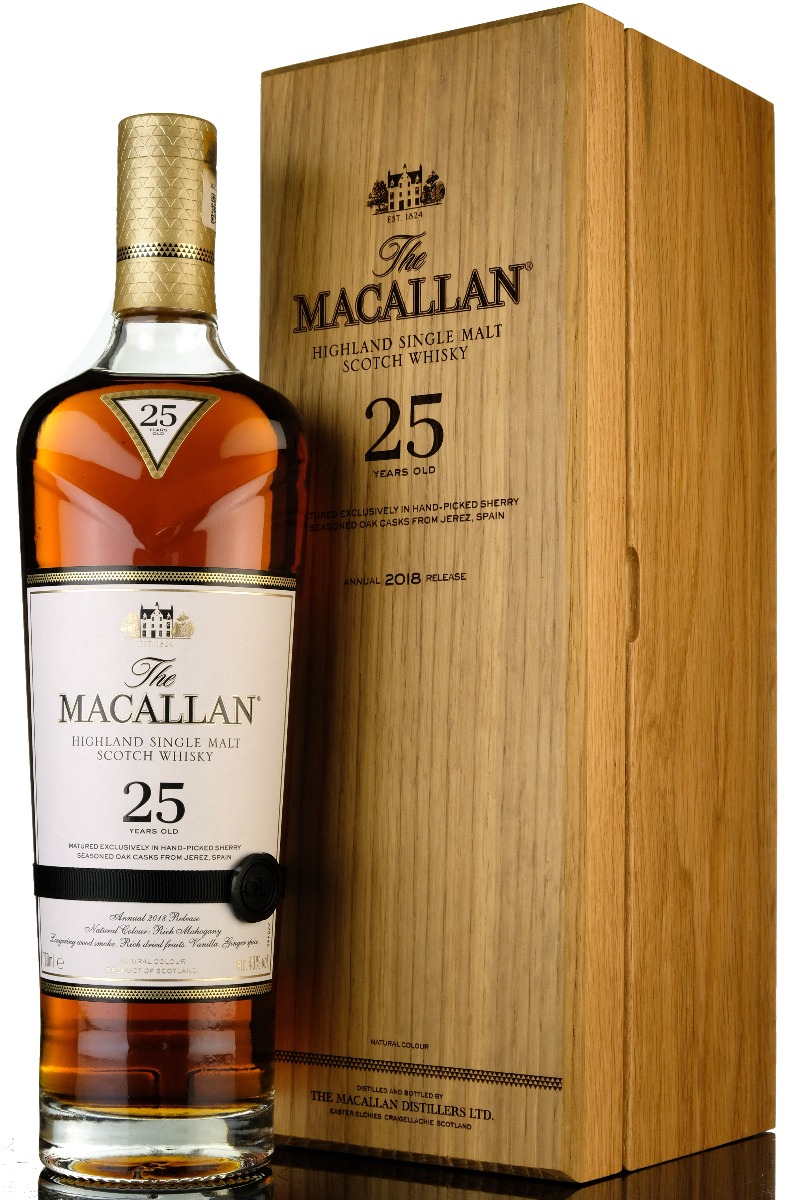 Macallan 25 Year Old - 2018 Release