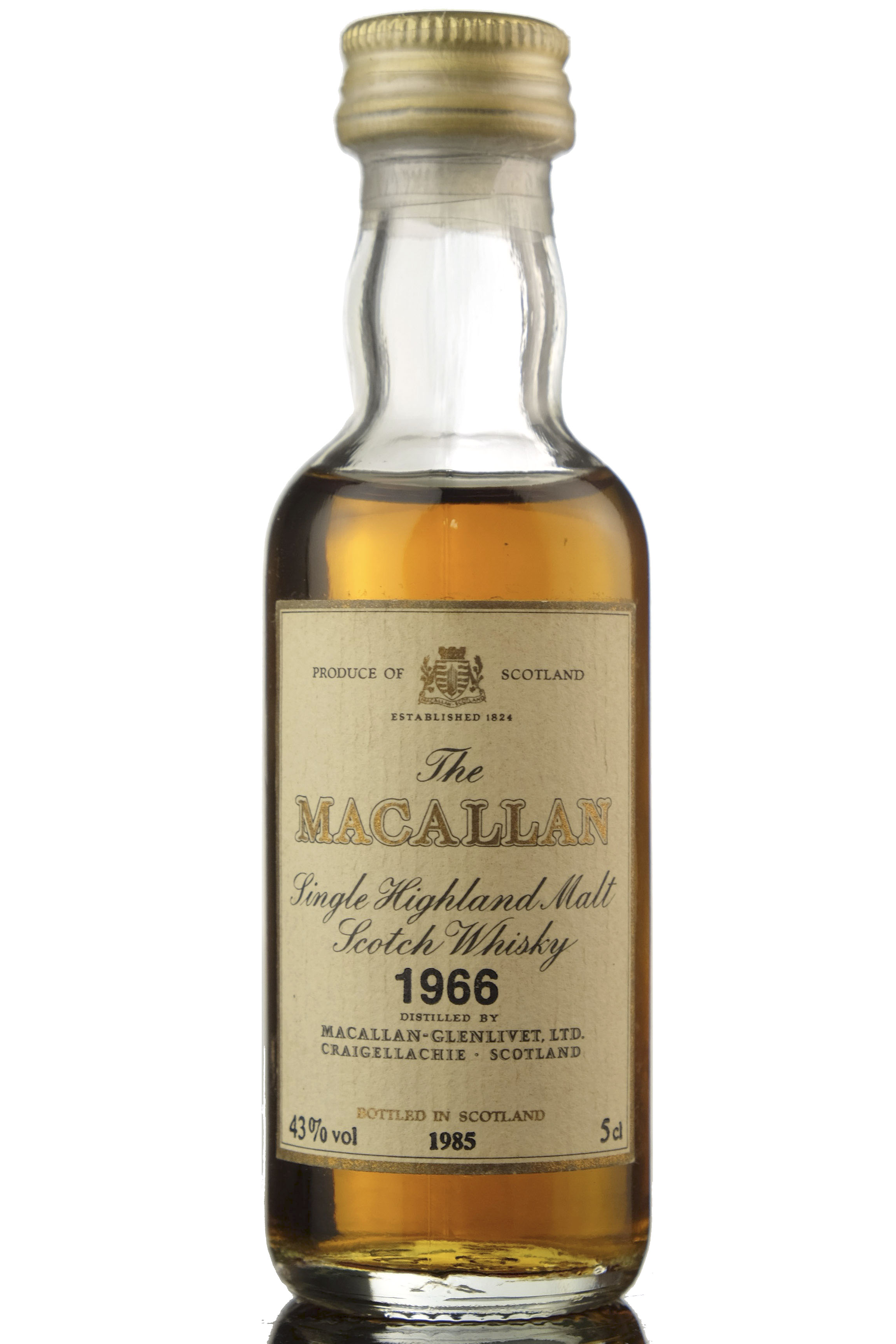 Macallan 1966-1985 Miniature