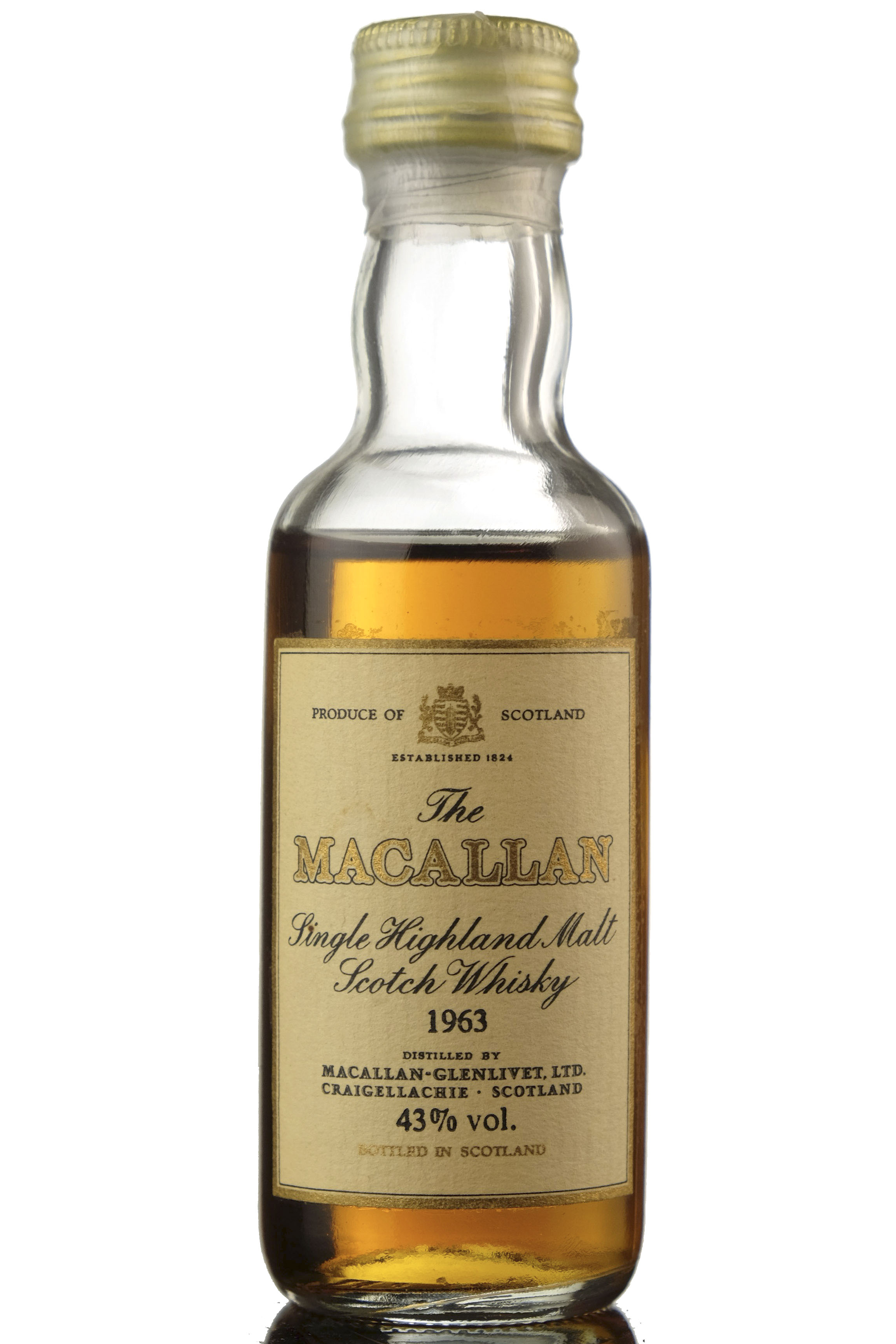 Macallan 1963 Miniature