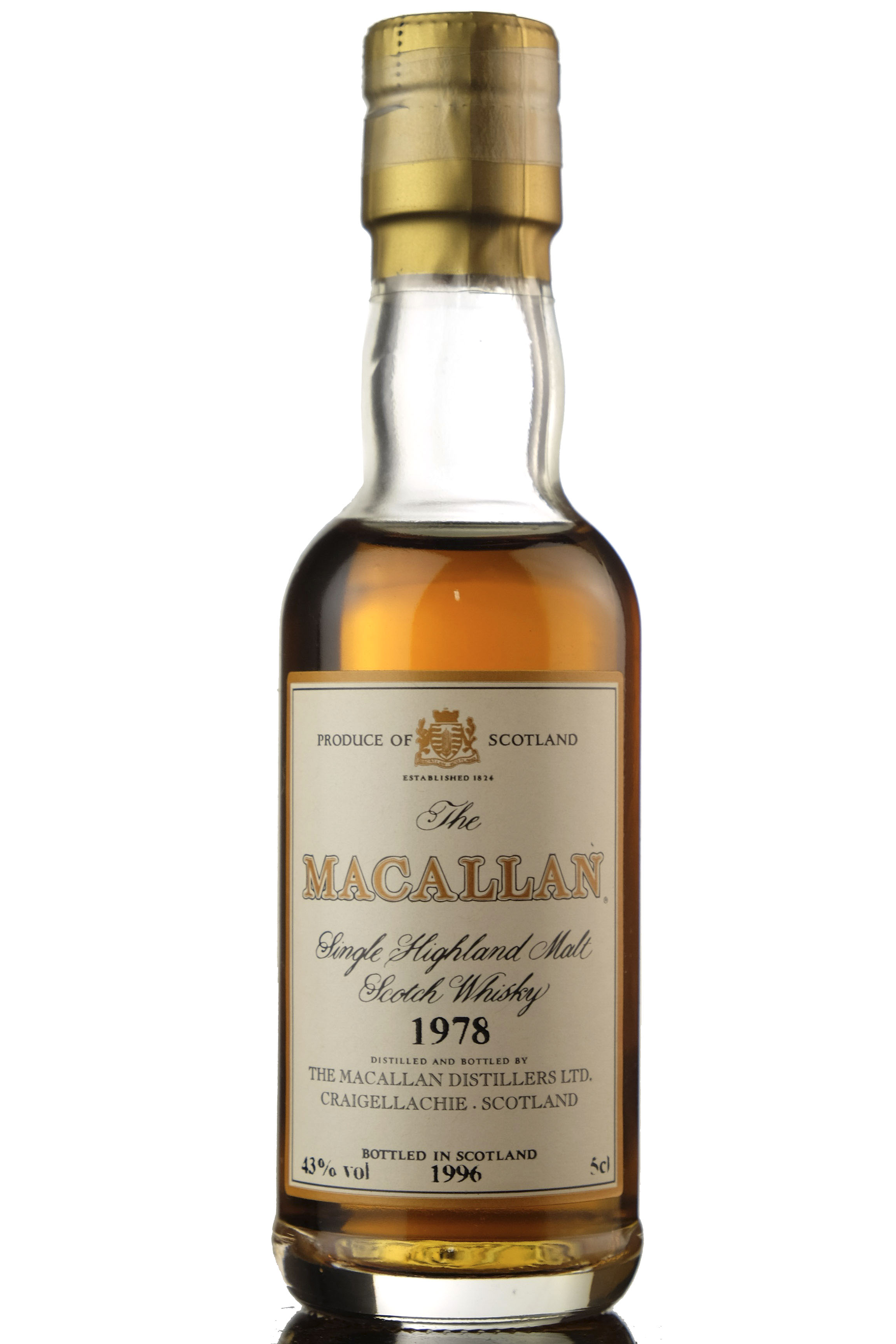 Macallan 1978-1996 Miniature