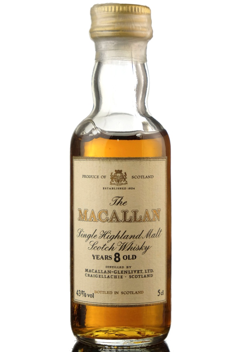 Macallan 8 Year Old Miniature