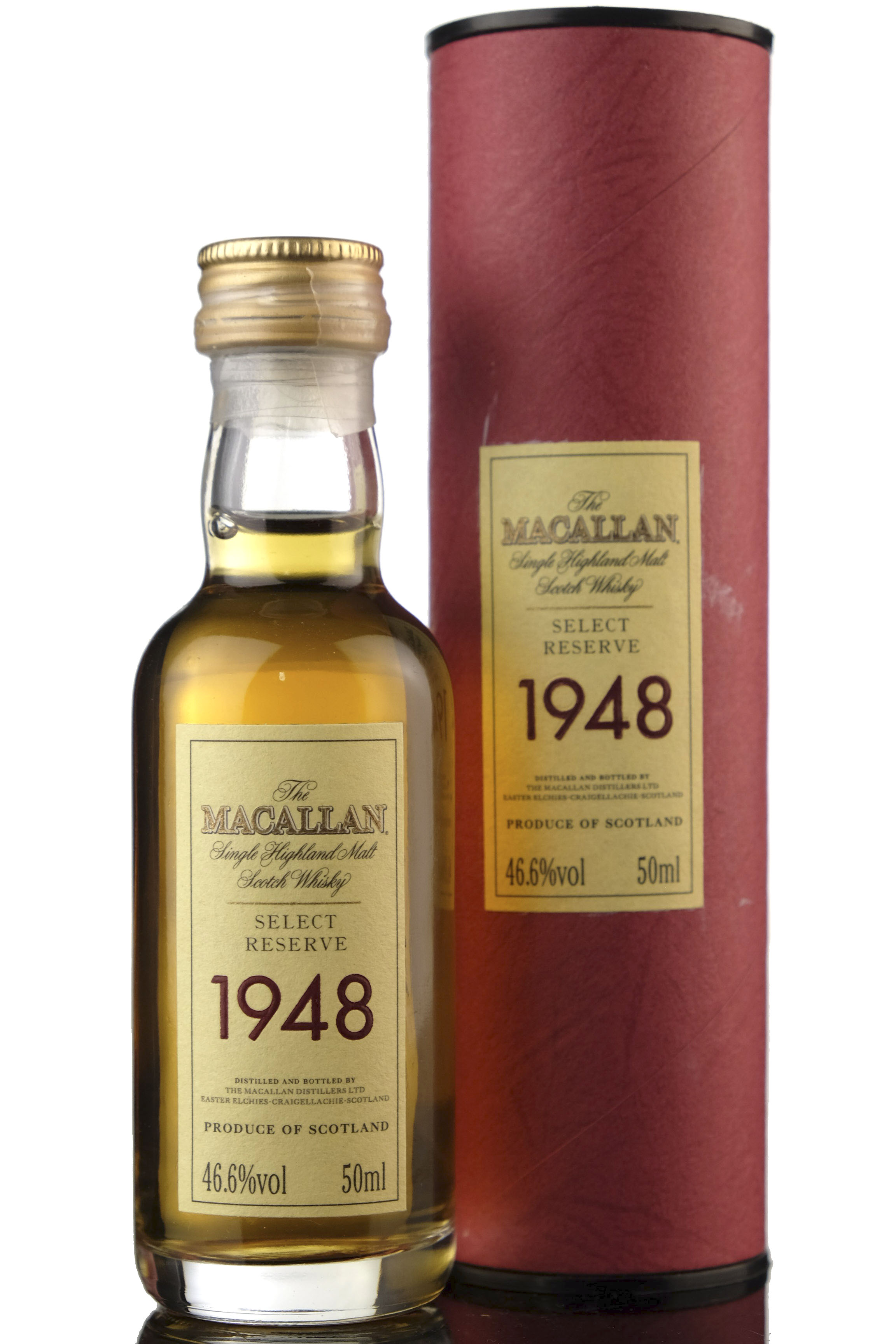 Macallan 1948 - Select Reserve Miniature