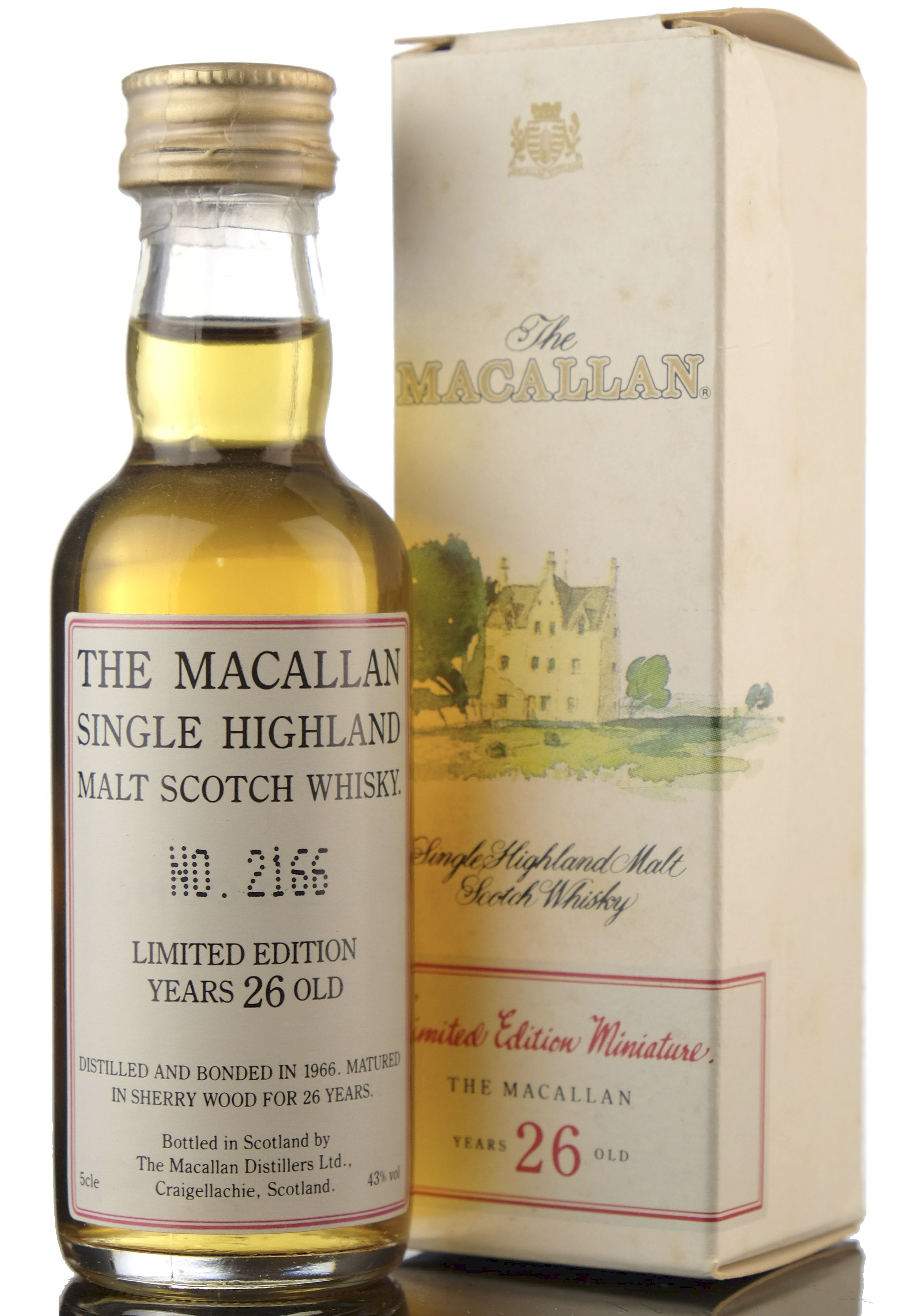 Macallan 1966 - 26 Year Old - Limited Edition - Miniature