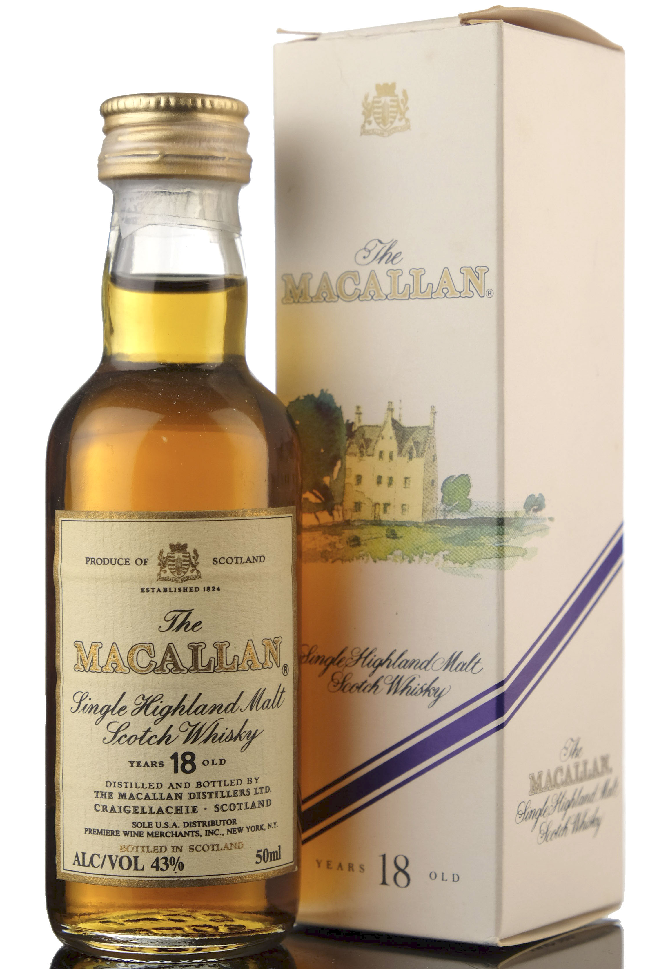 Macallan 18 Year Old Miniature