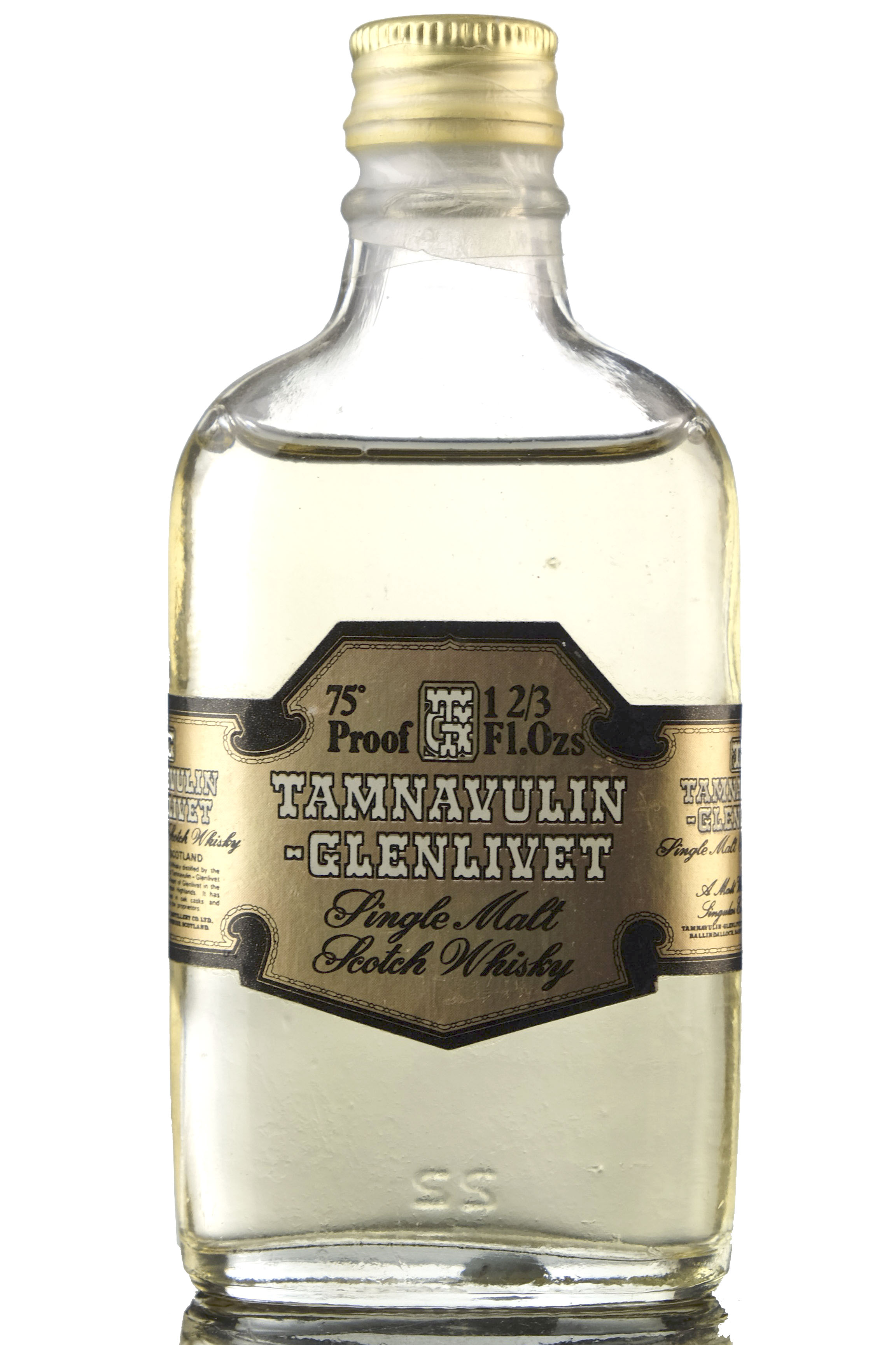 Tamnavulin-Glenlivet 75 Proof Miniature