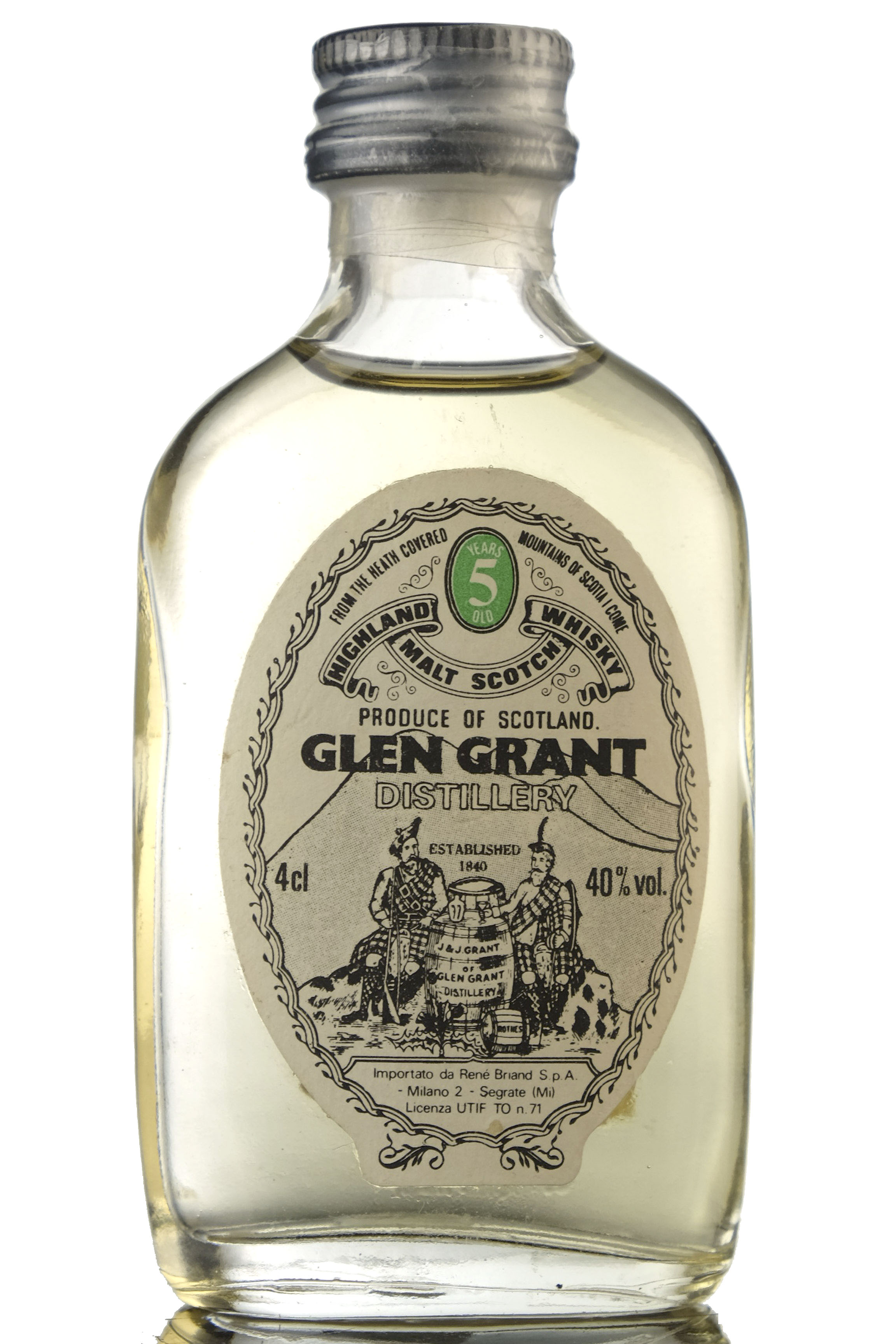 Glen Grant 5 Year Old Miniature