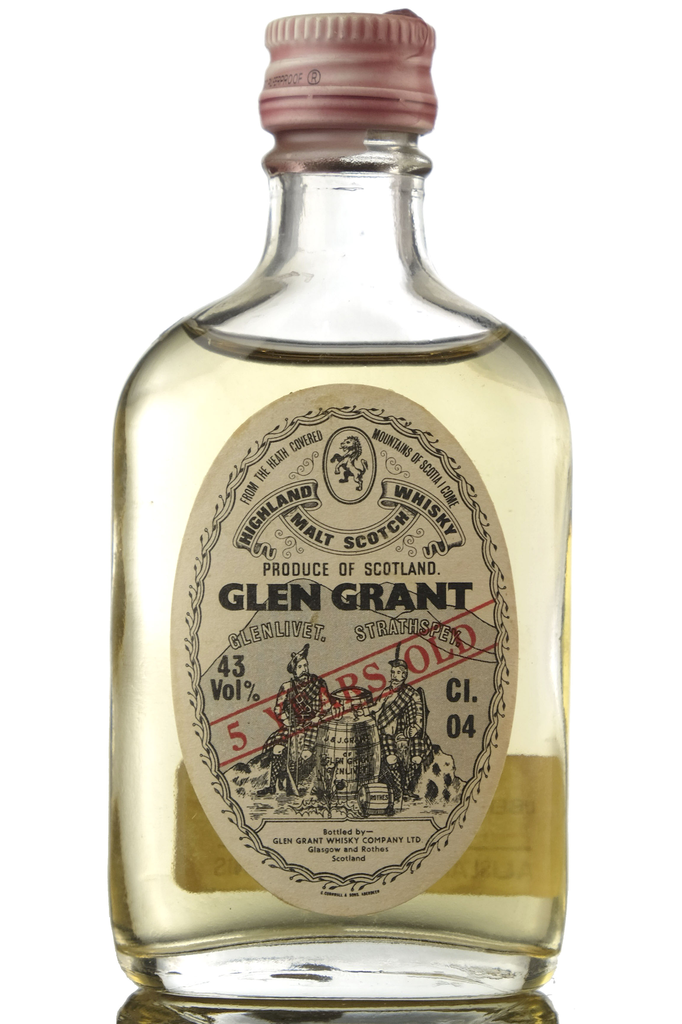 Glen Grant 5 Year Old Miniature