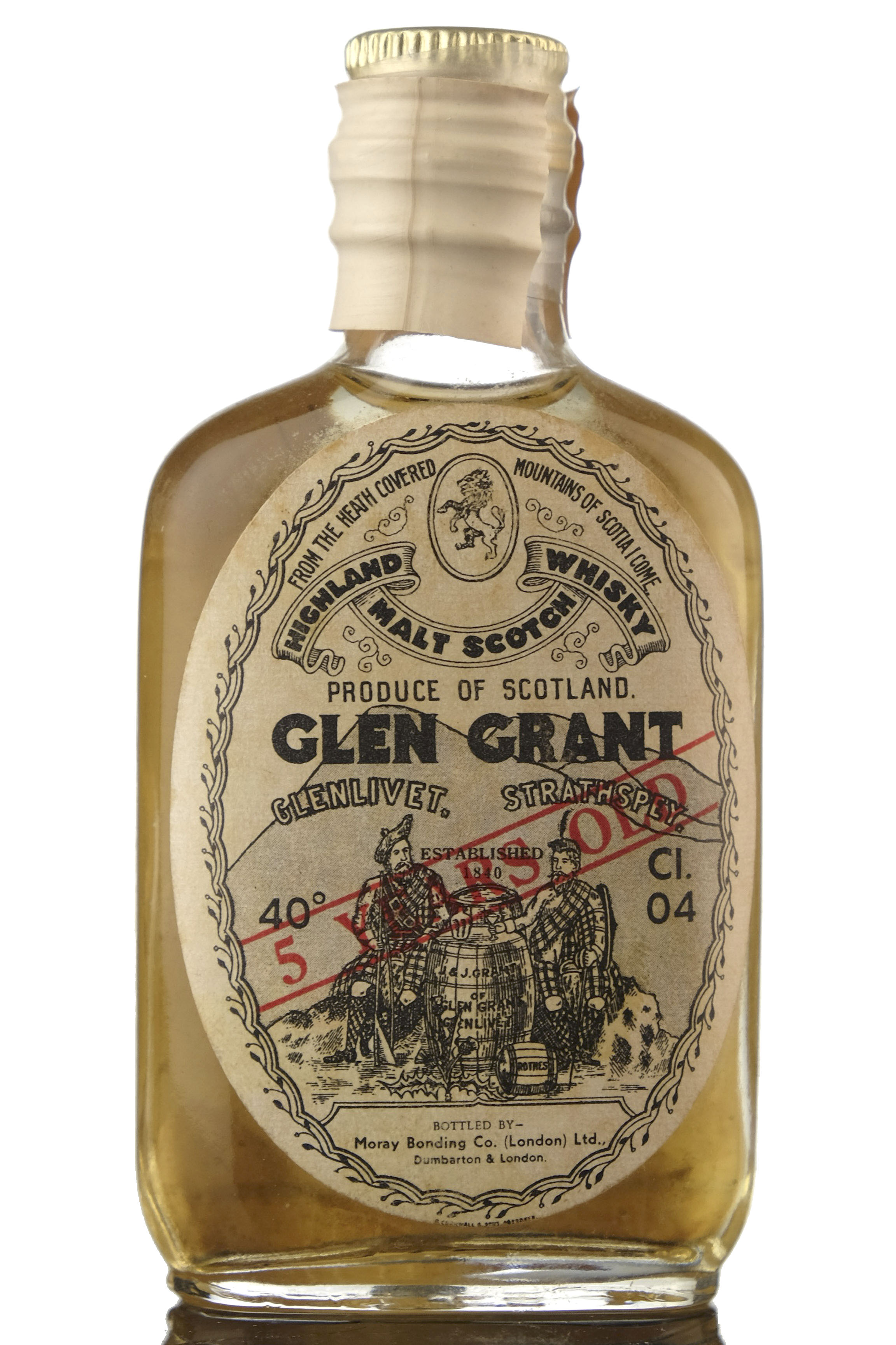 Glen Grant 5 Year Old Miniature