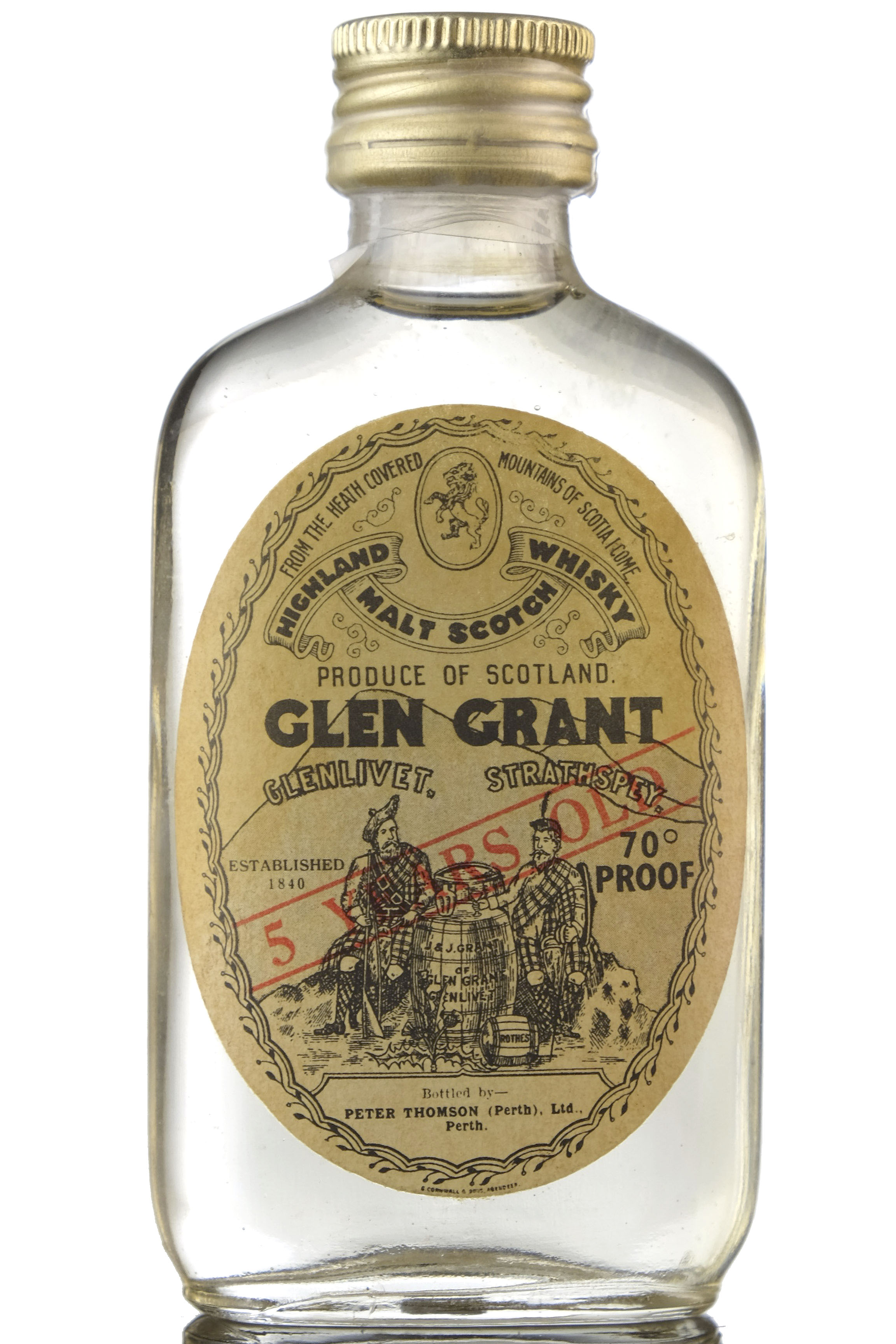 Glen Grant 5 Year Old Miniature