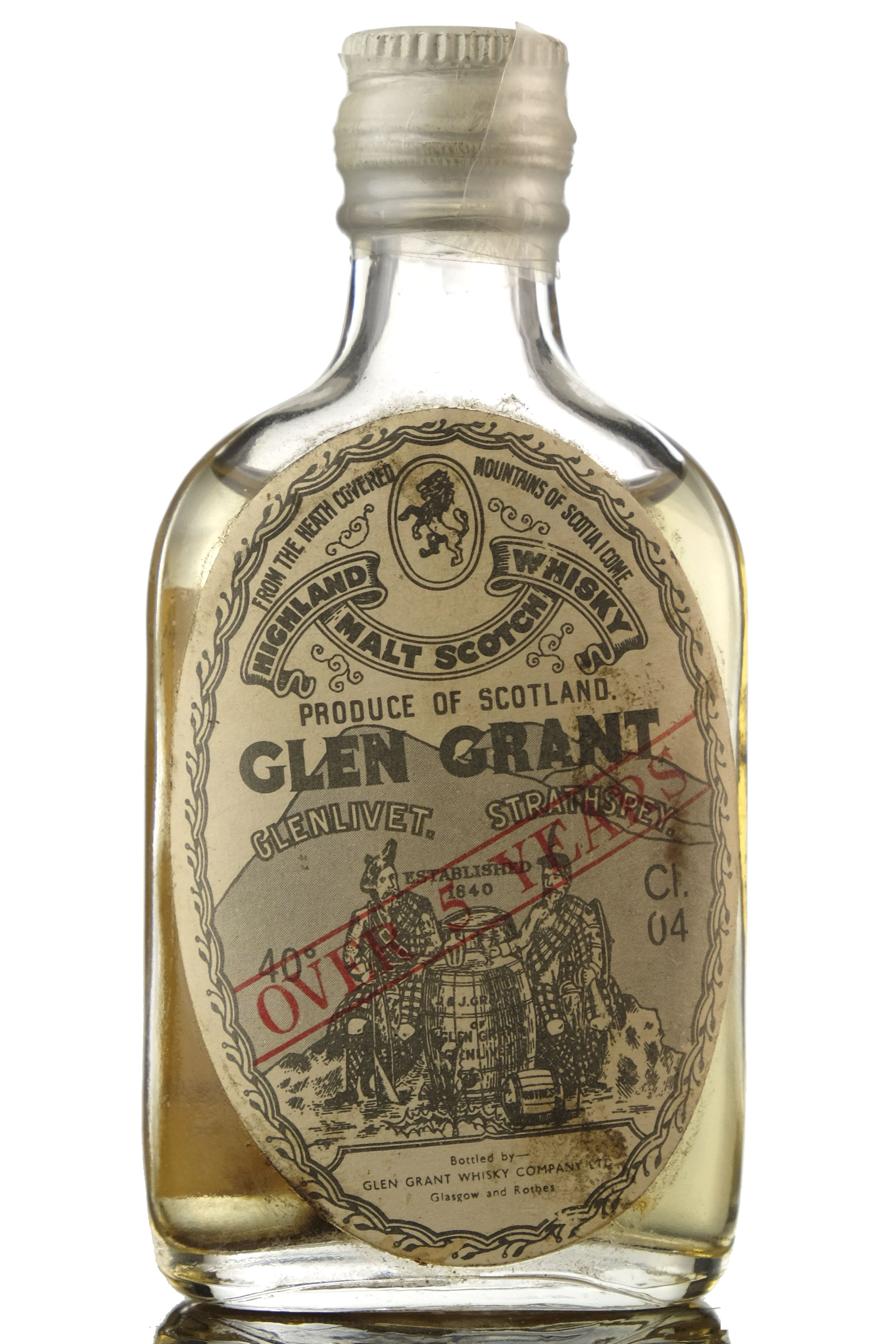 Glen Grant 5 Year Old Miniature