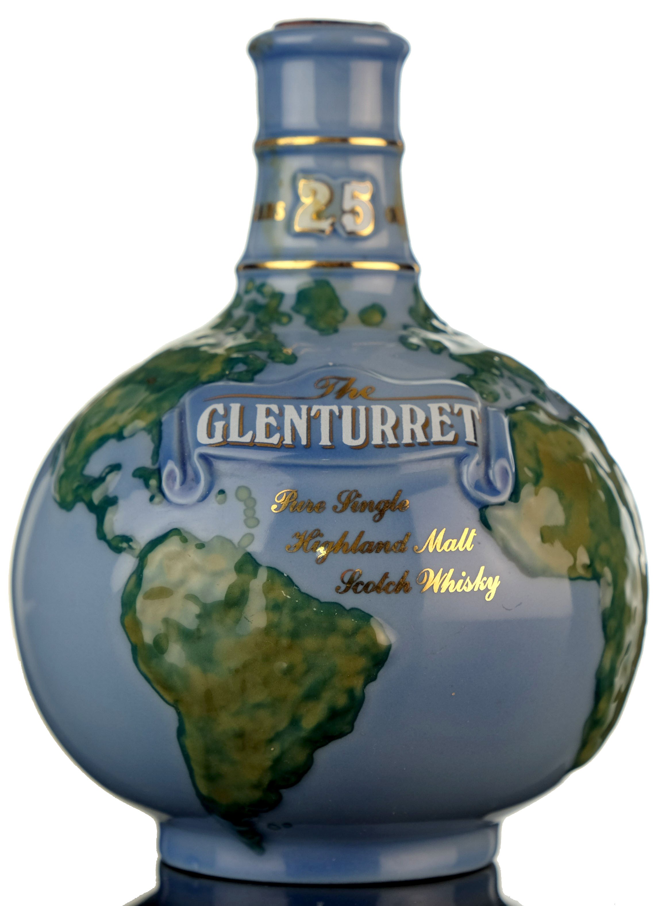 Glenturret 25 Year Old - Globe Decanter