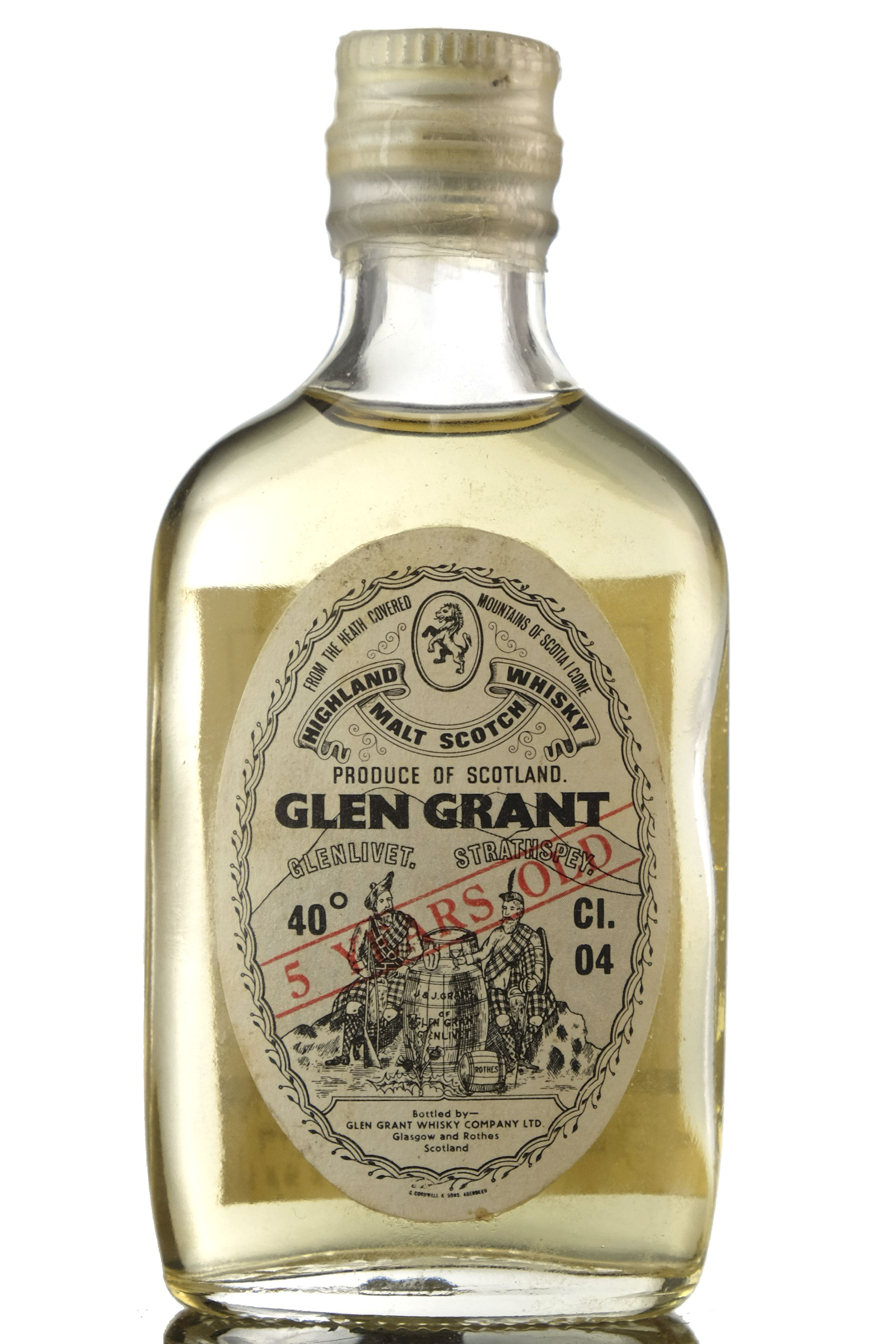 Glen Grant 5 Year Old Miniature