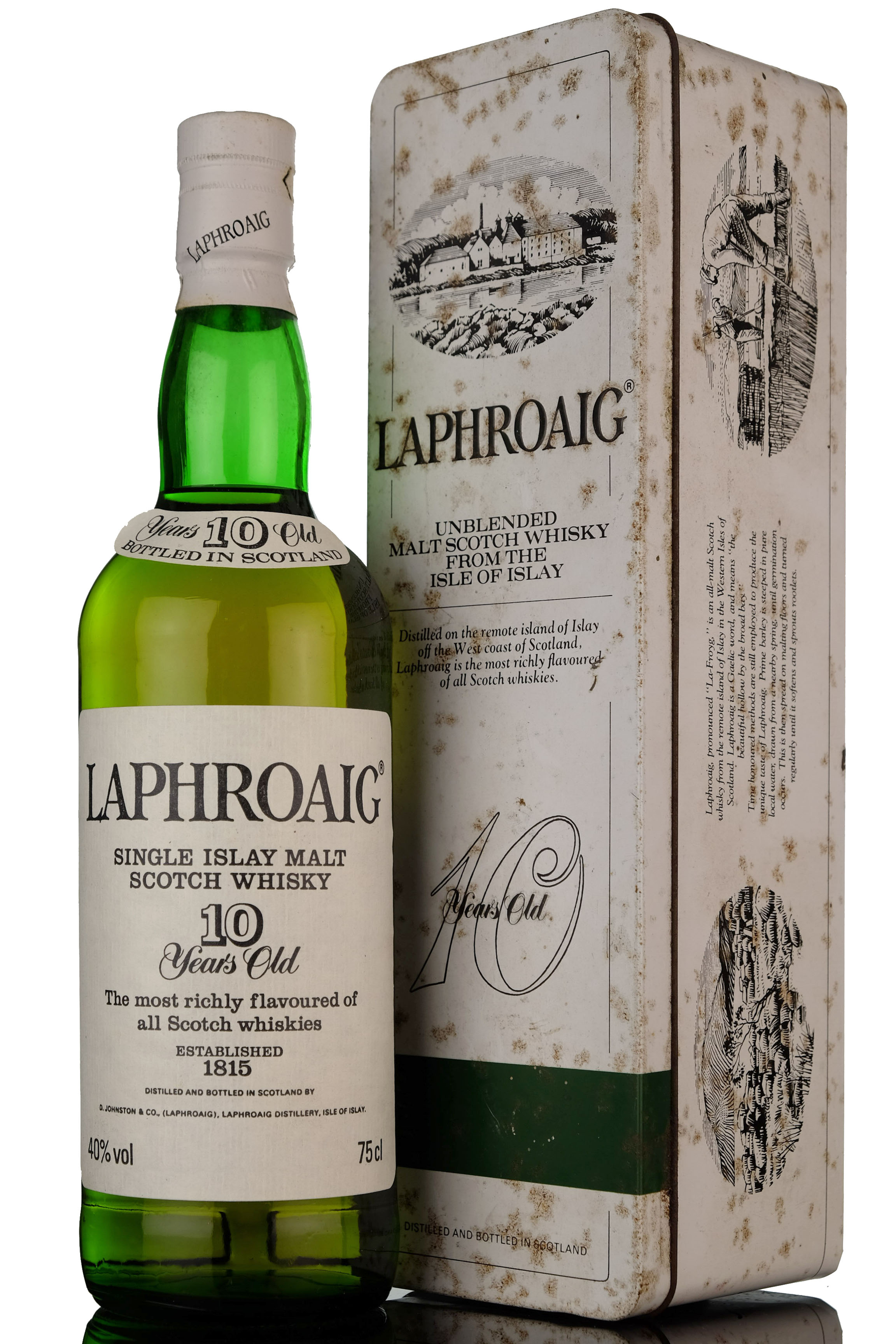 Laphroaig 10 Year Old - Late 1980s
