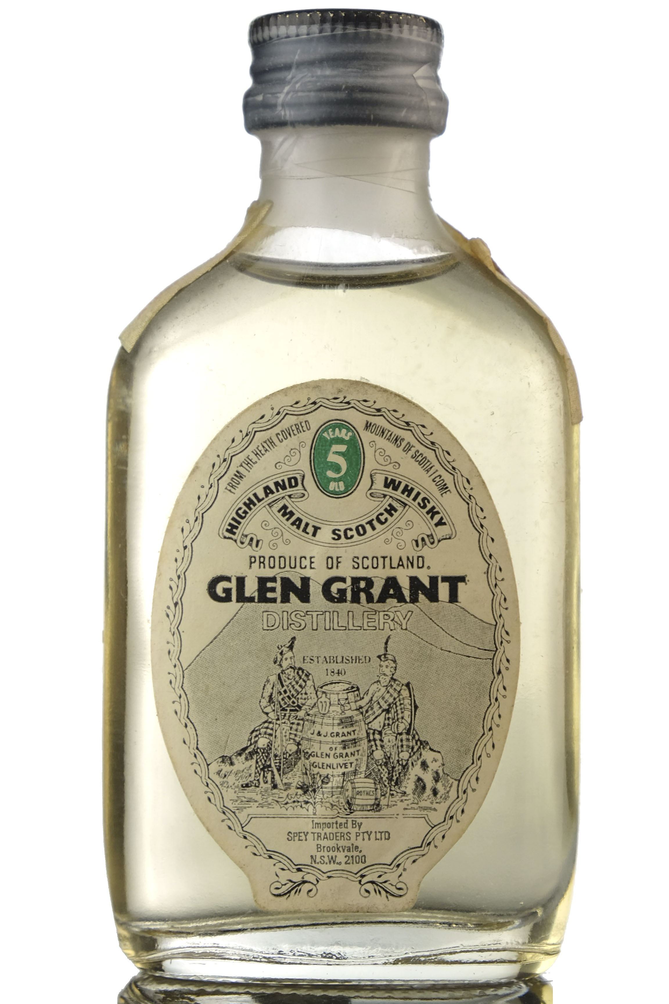 Glen Grant 5 Year Old Miniature