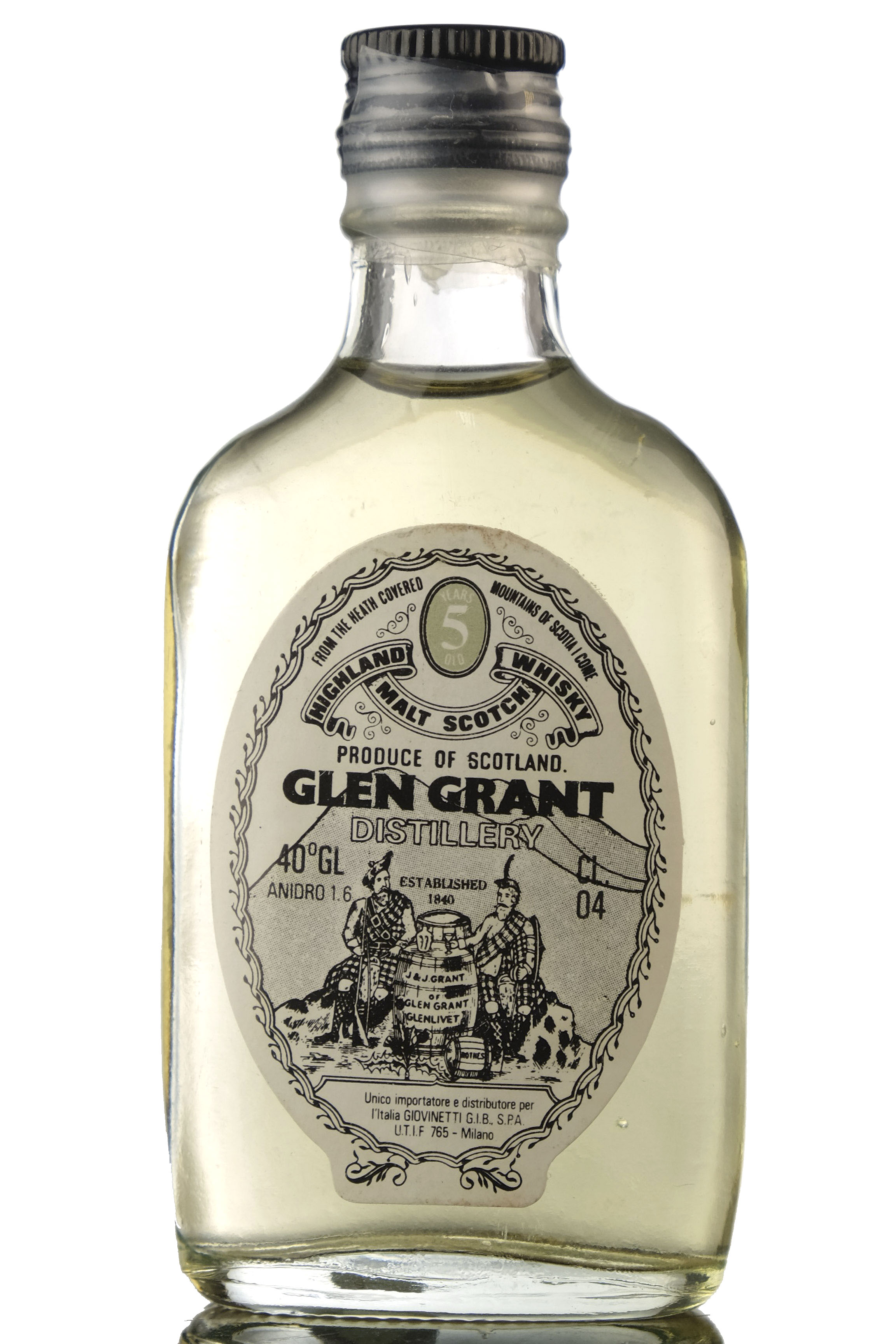 Glen Grant 5 Year Old Miniature